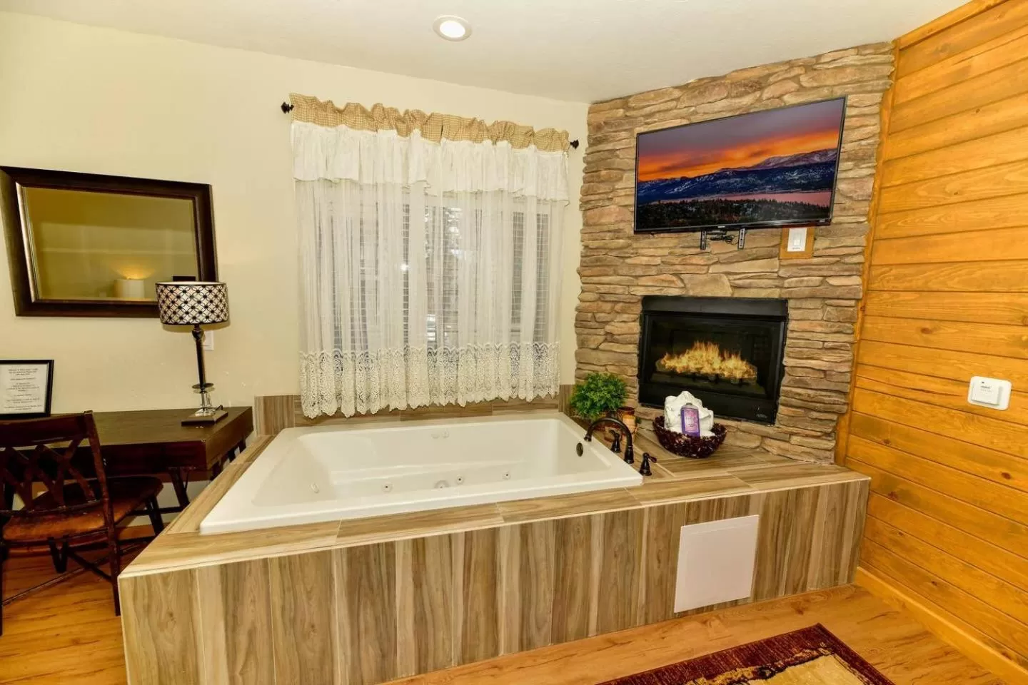 Bath in Black Forest Lodge