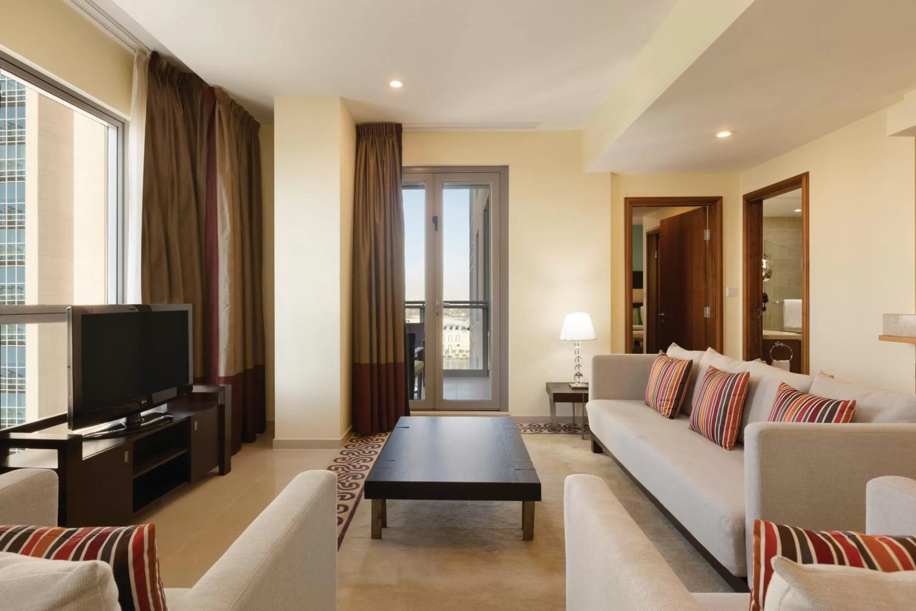 Living room in Ramada by Wyndham Downtown Dubai