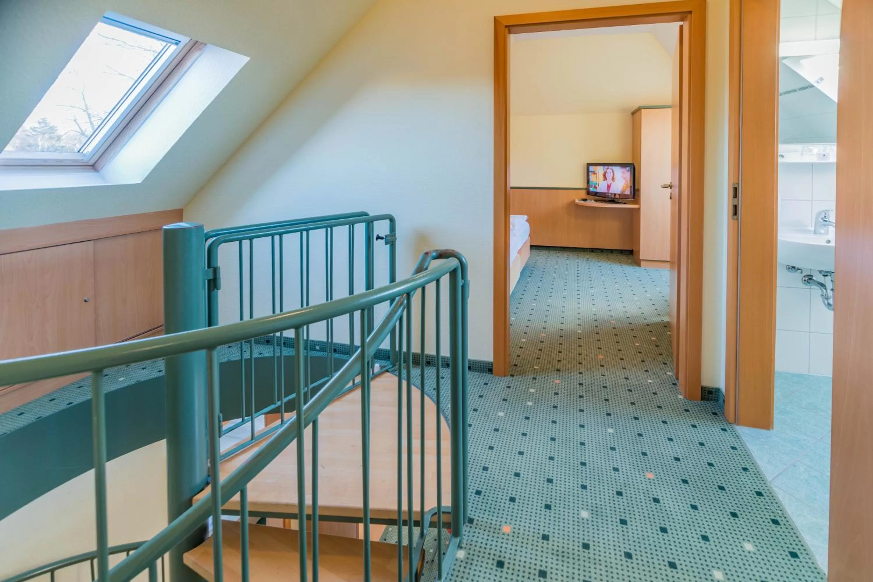 Photo of the whole room, Bed in Am Weststrand Apartmenthaus Waldeck