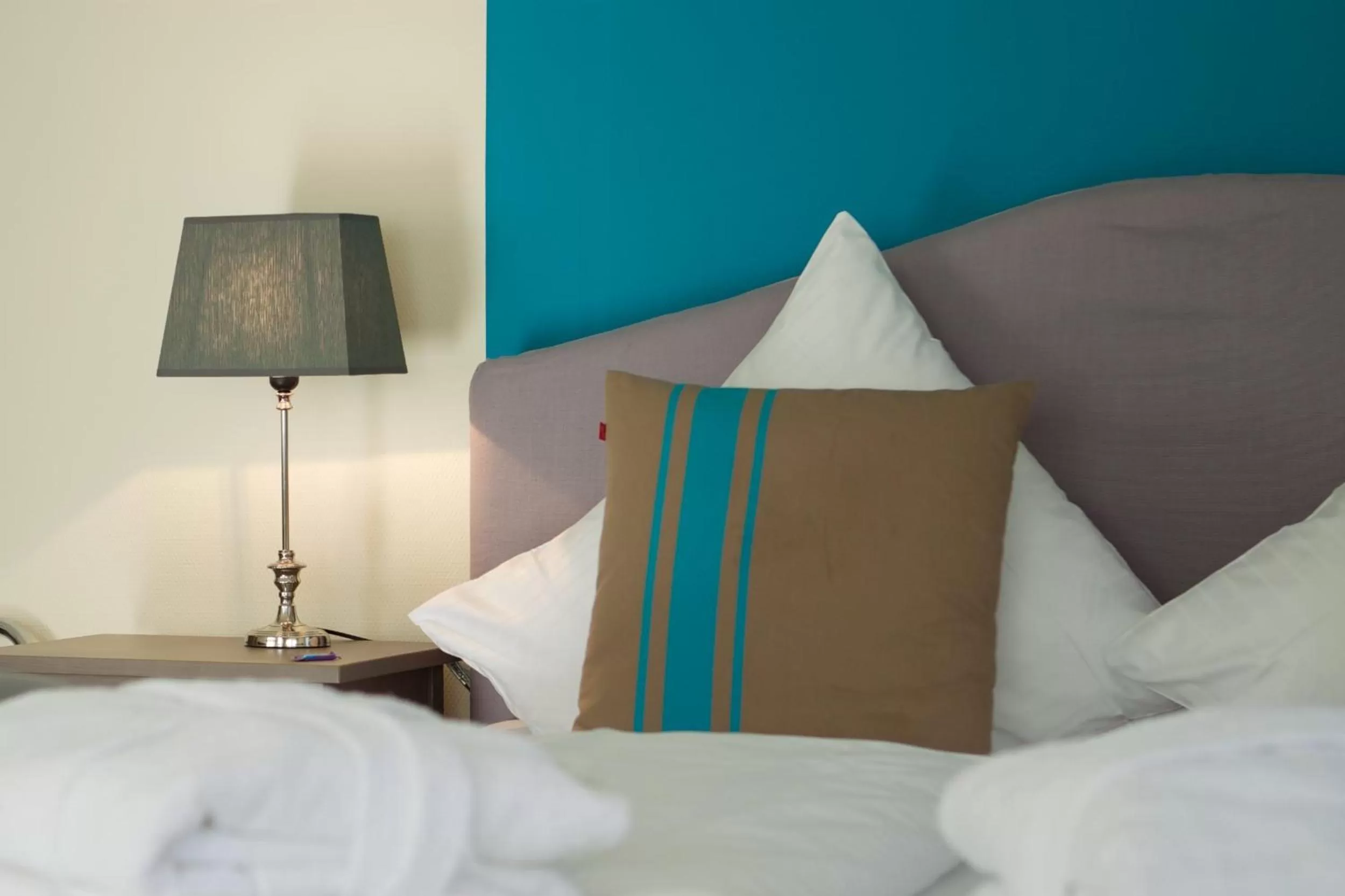 Bed in Das Frühstückshotel Sankt Peter-Ording