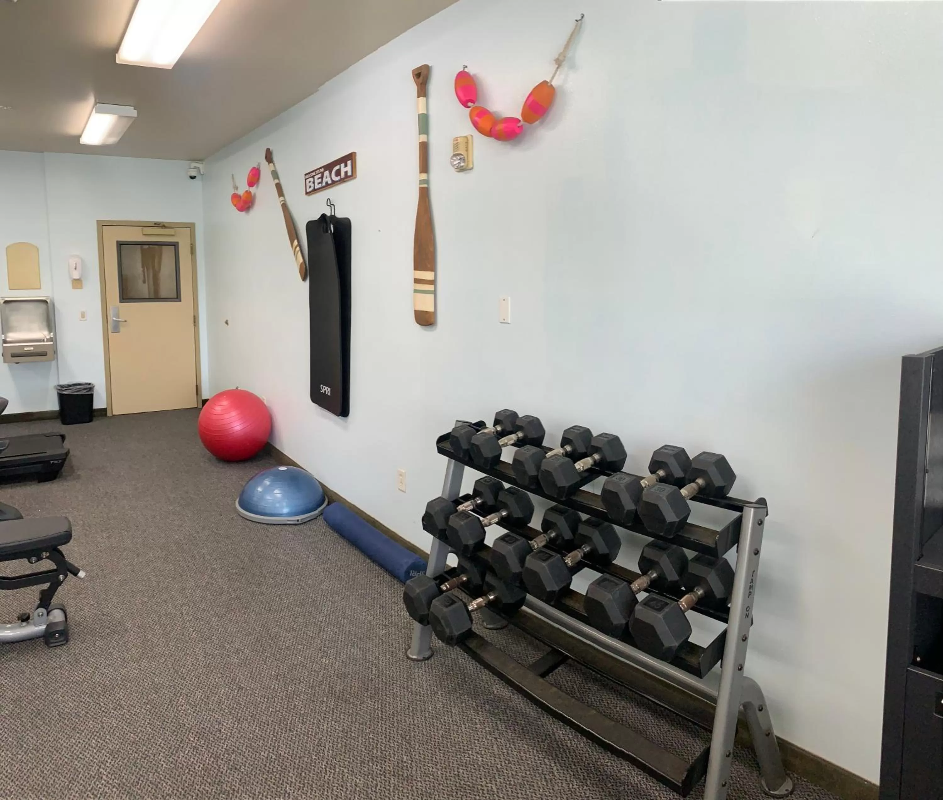 Fitness centre/facilities in Hotel Marguerite South Anaheim - Garden Grove, Trademark Collection by Wyndham