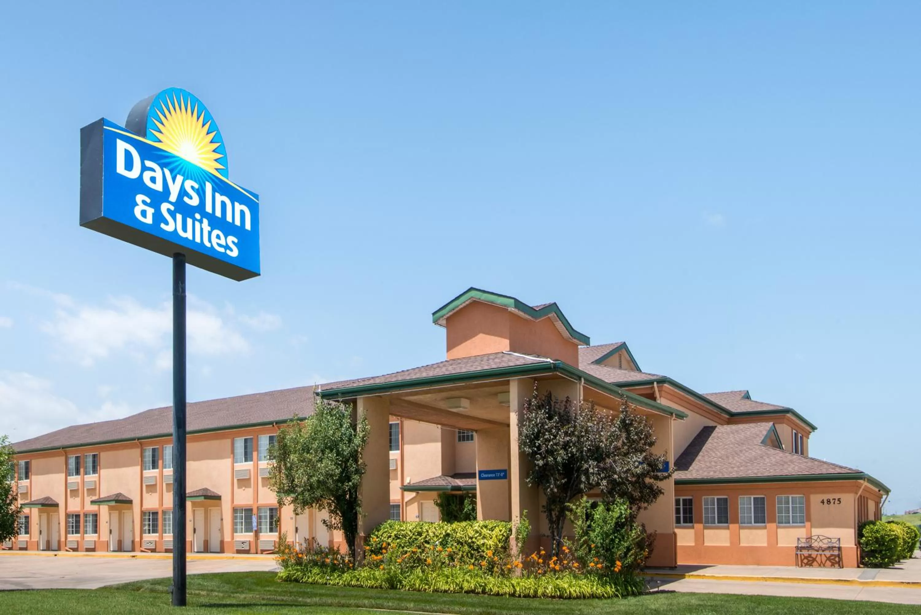 Property building in Days Inn & Suites by Wyndham Wichita