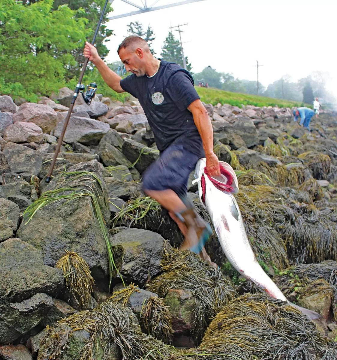 People in Herring Run Motel and Tiny Cabins