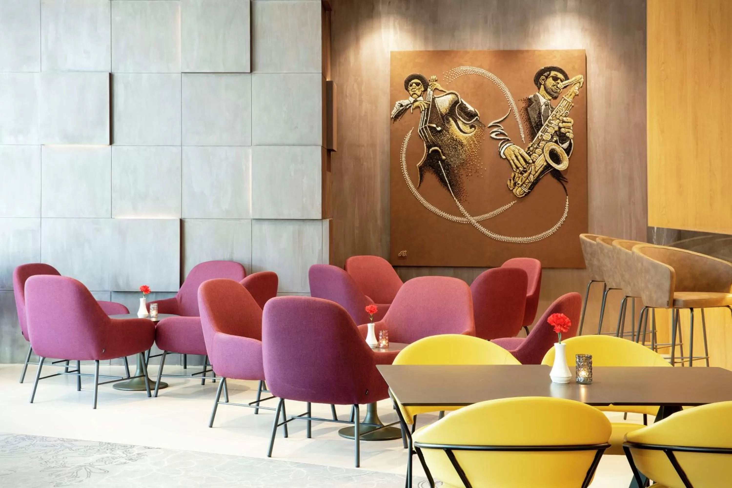 Lounge or bar in Hilton Garden Inn Tirana