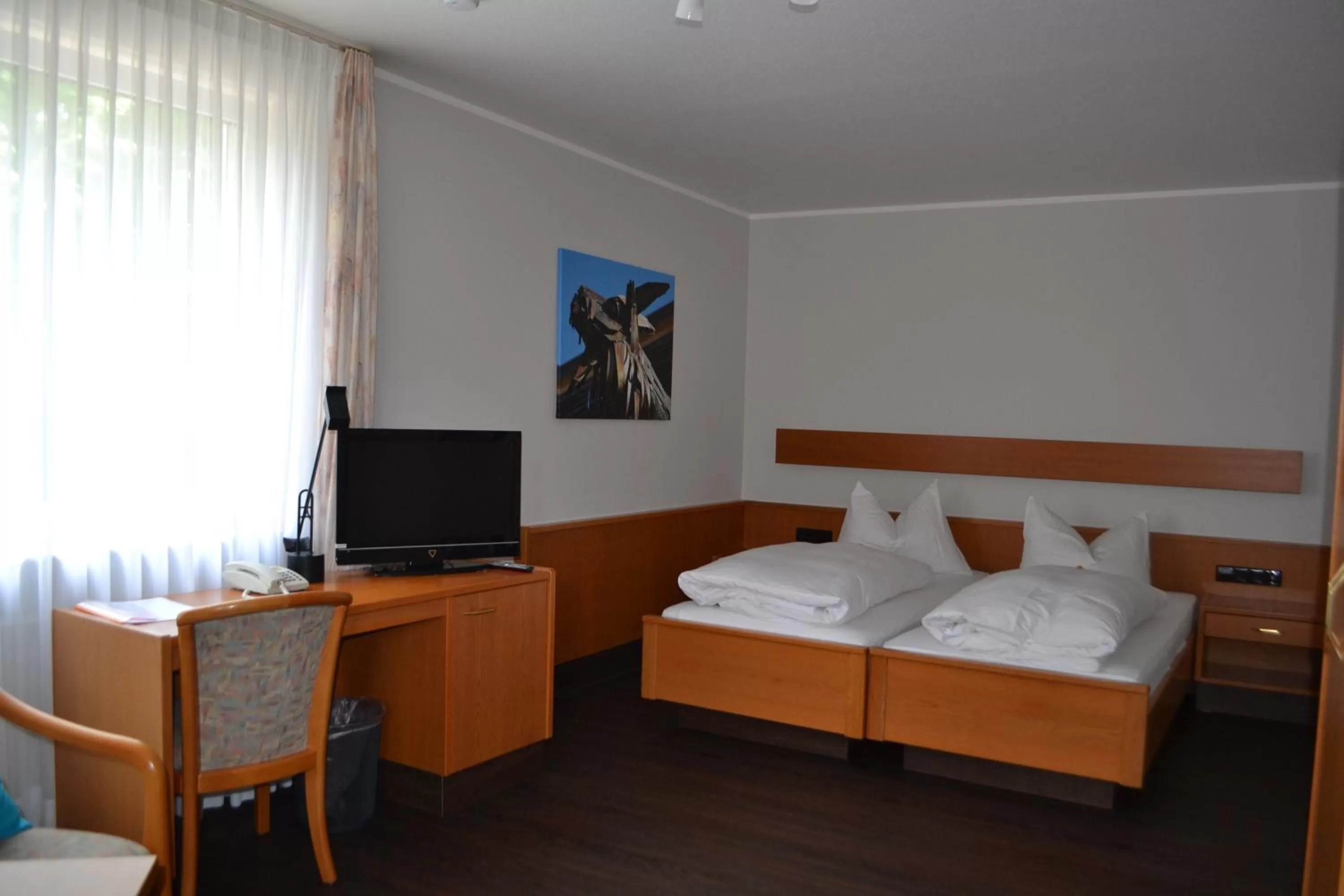 Photo of the whole room, Bed in Aparthotel Sprendlingen