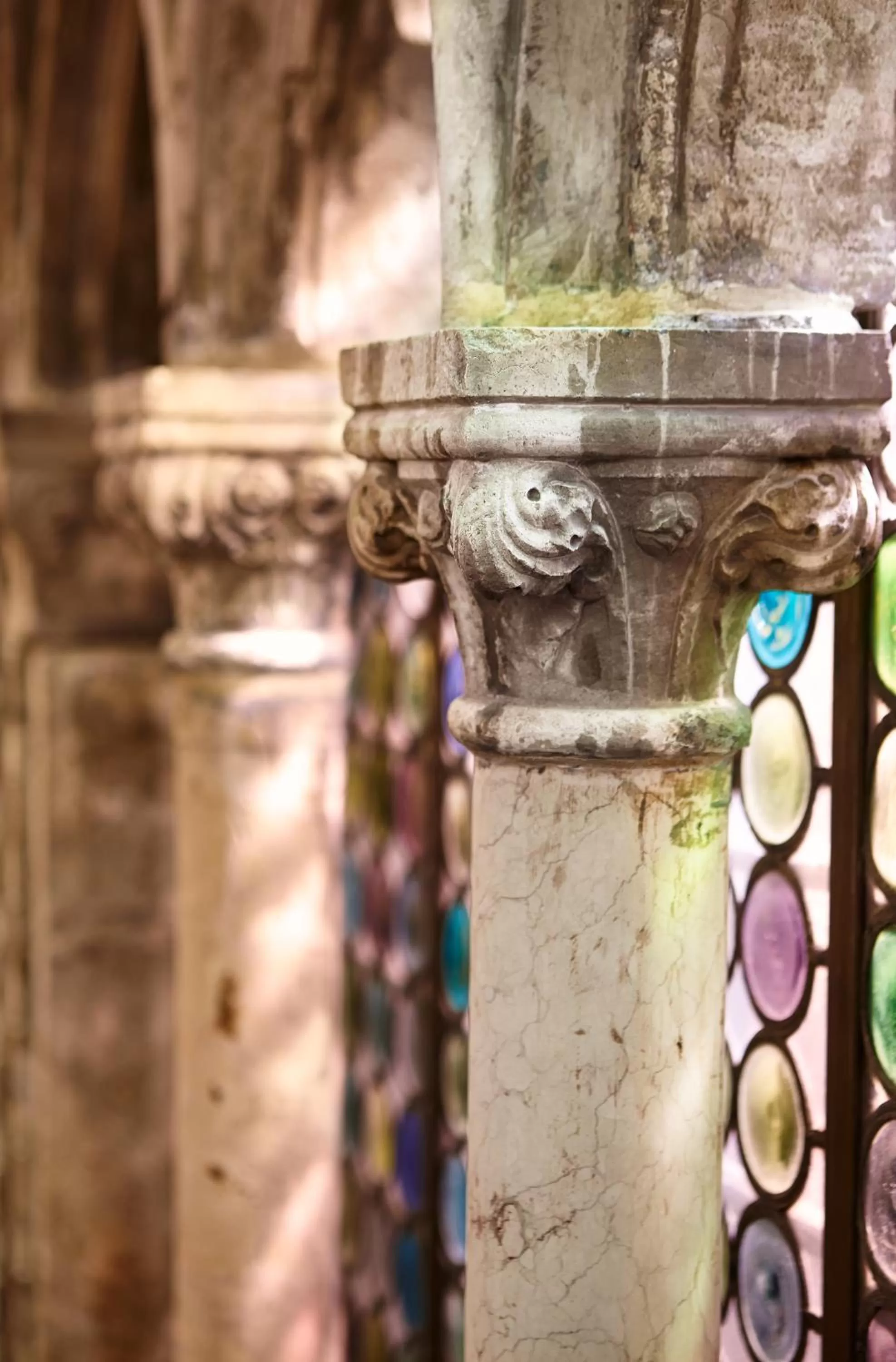 Decorative detail in Hotel Saturnia & International