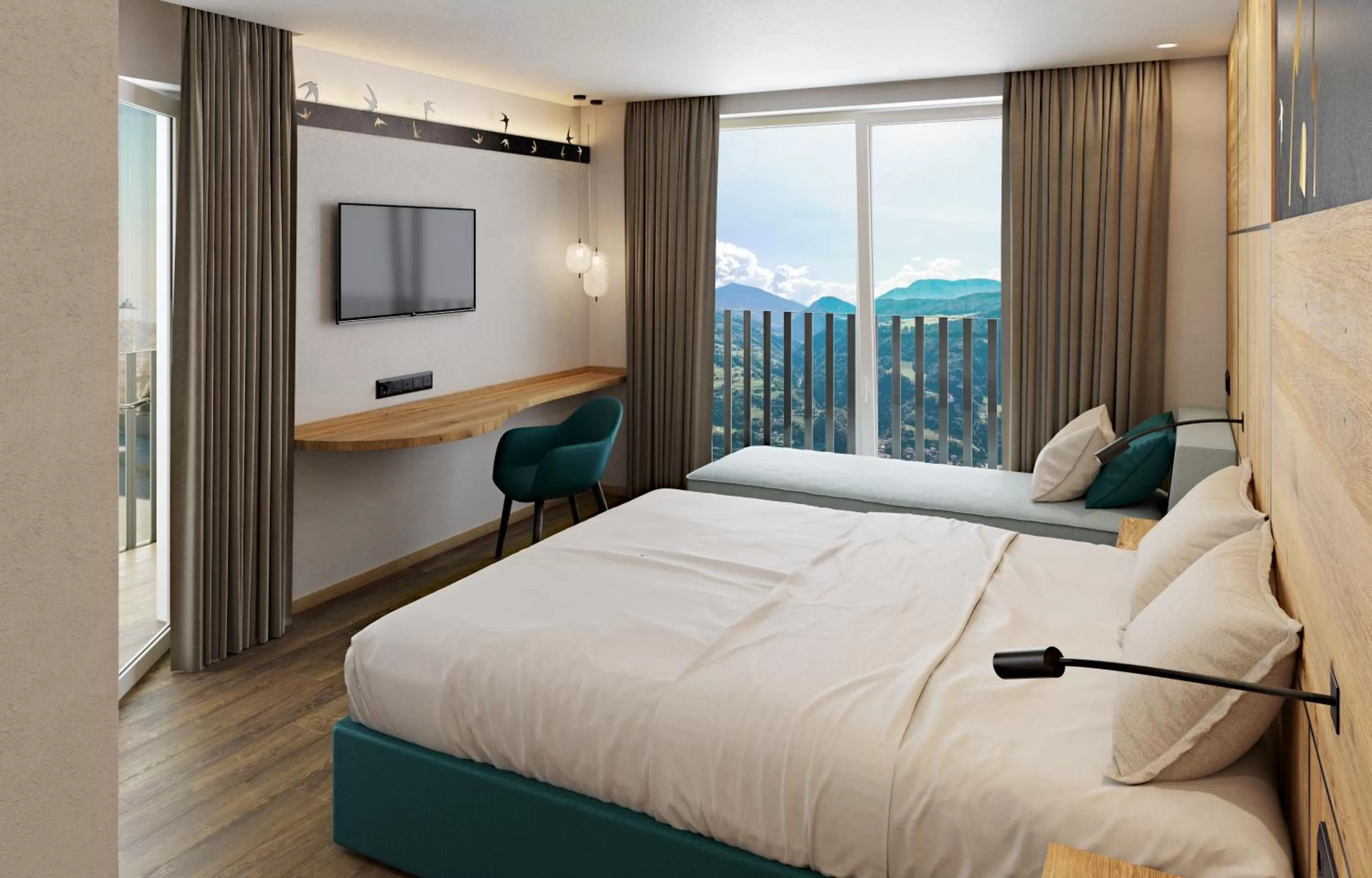 Spring, Bed in Rösslwirt