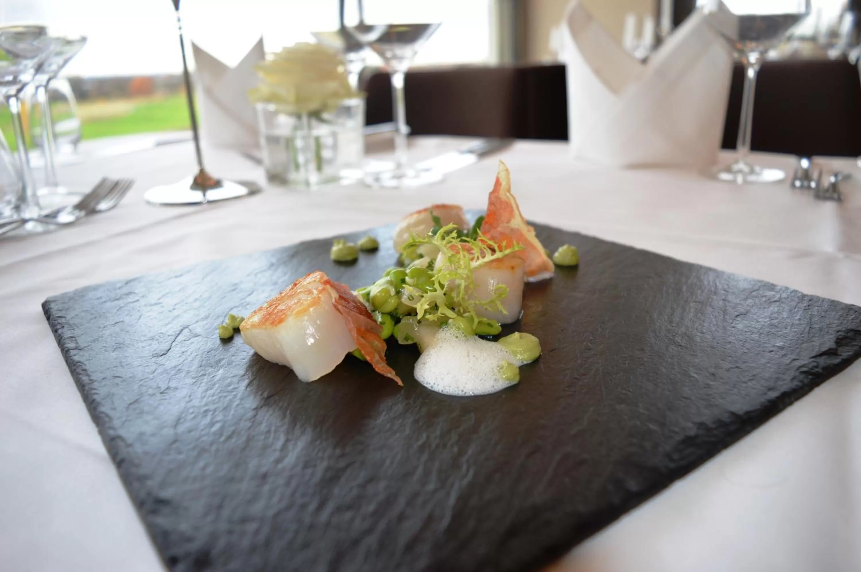 Food close-up in Hotel TheGreen