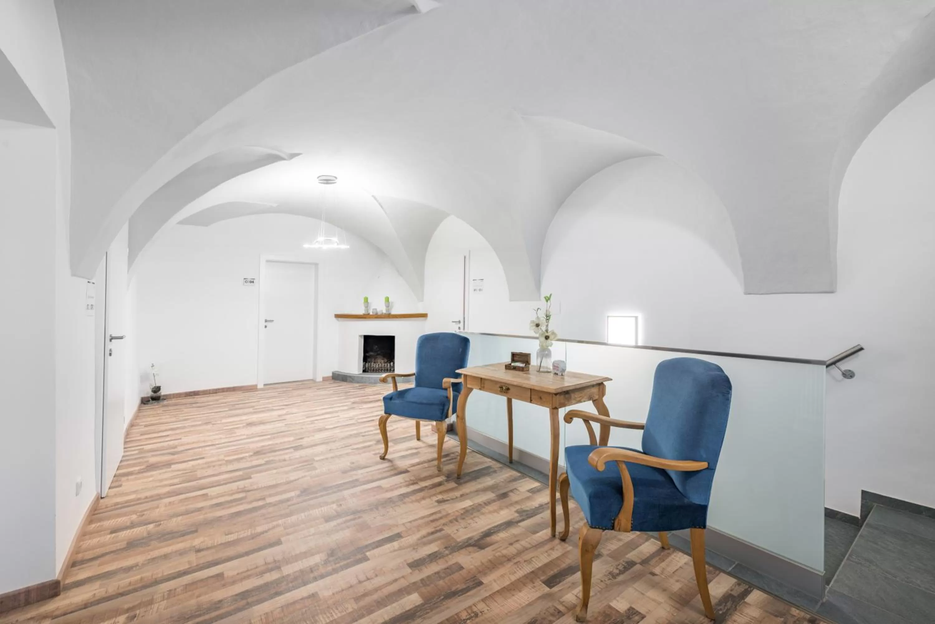 Lobby or reception in Hotel "City Rooms Wels"