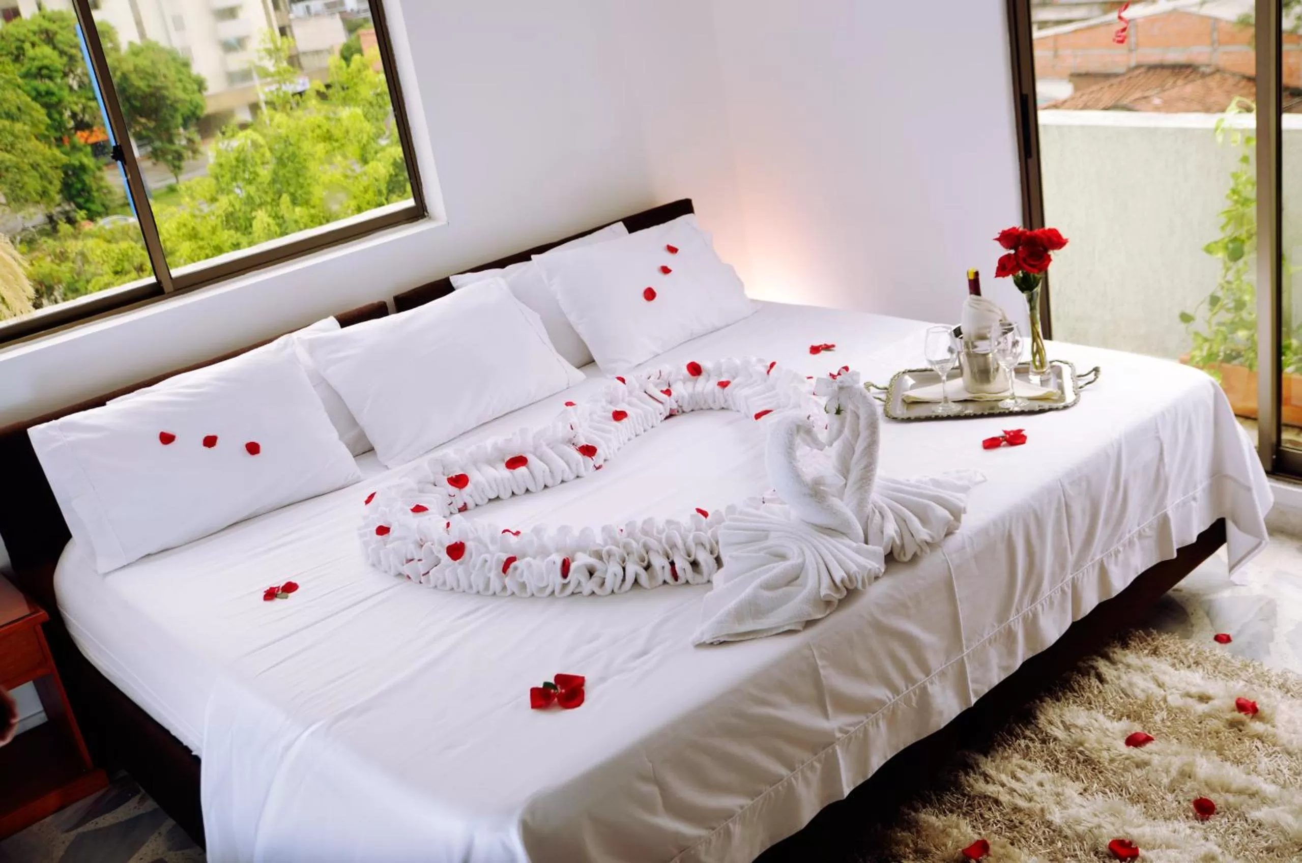 Bed in Hotel Flamingo Cali