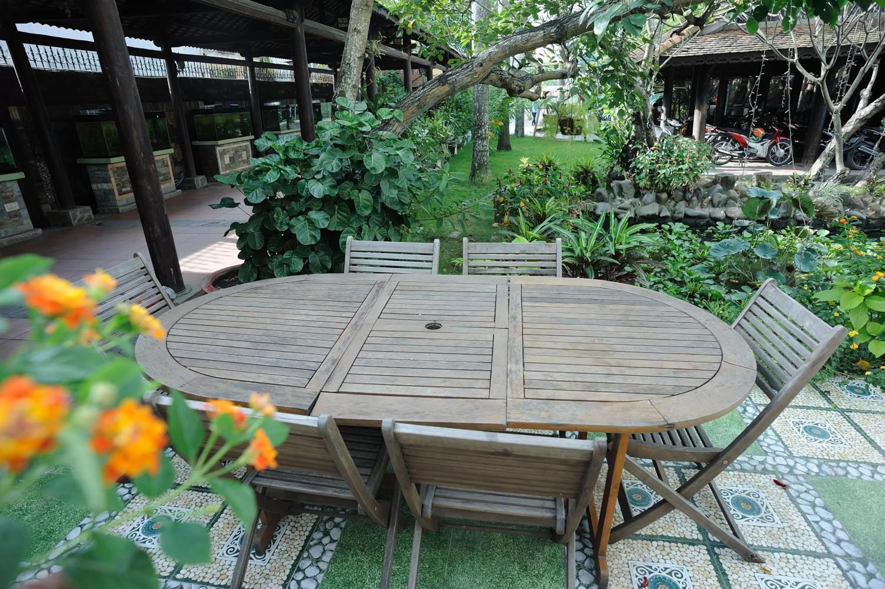 Natural landscape in Hoang Yen Hotel