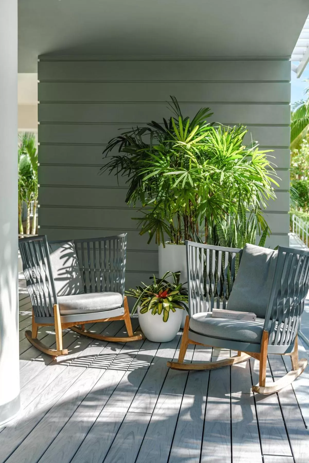 Patio in The Altair Bay Harbor Hotel
