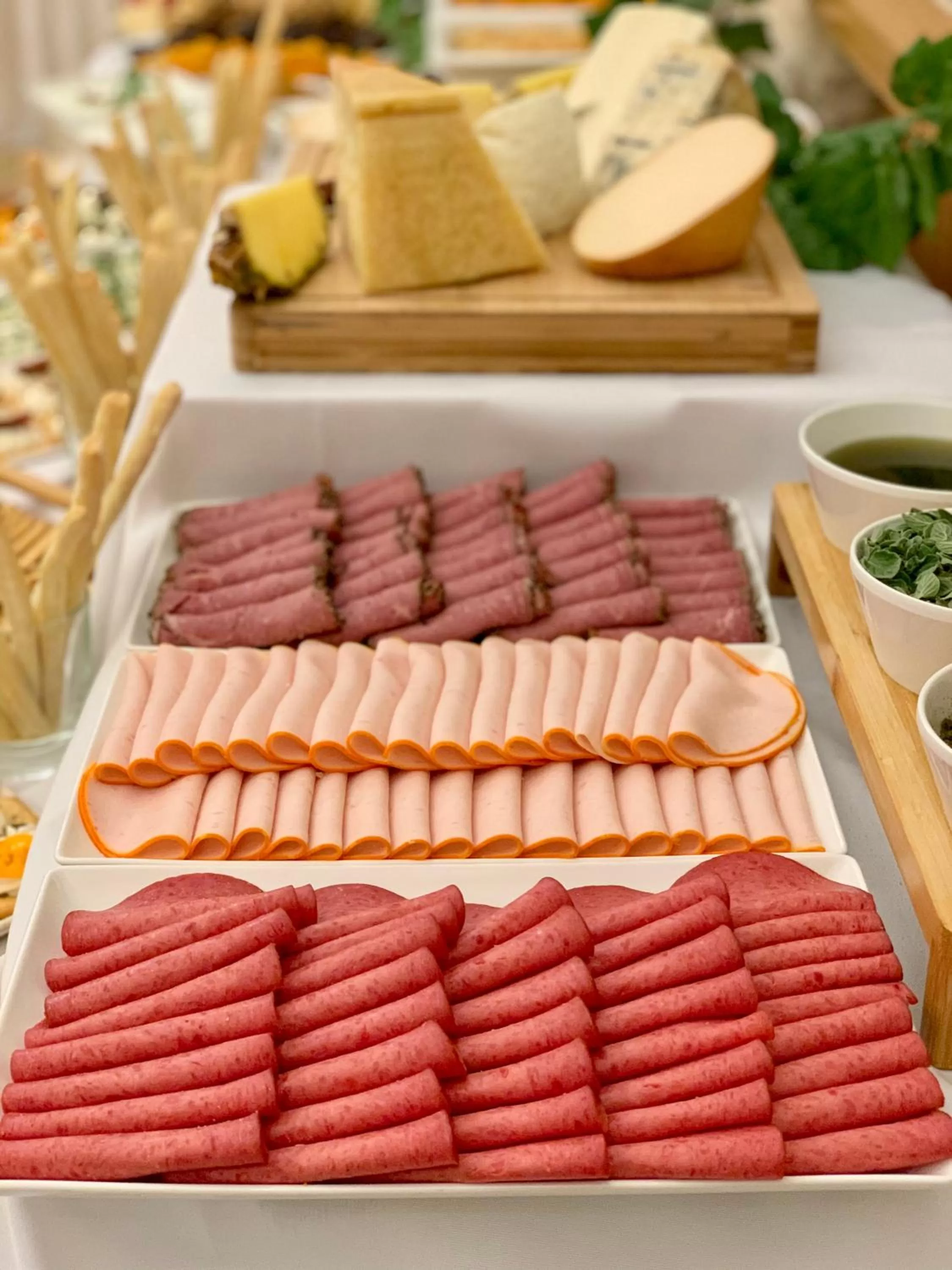 Buffet breakfast, Food in Ambassador Boutique Hotel