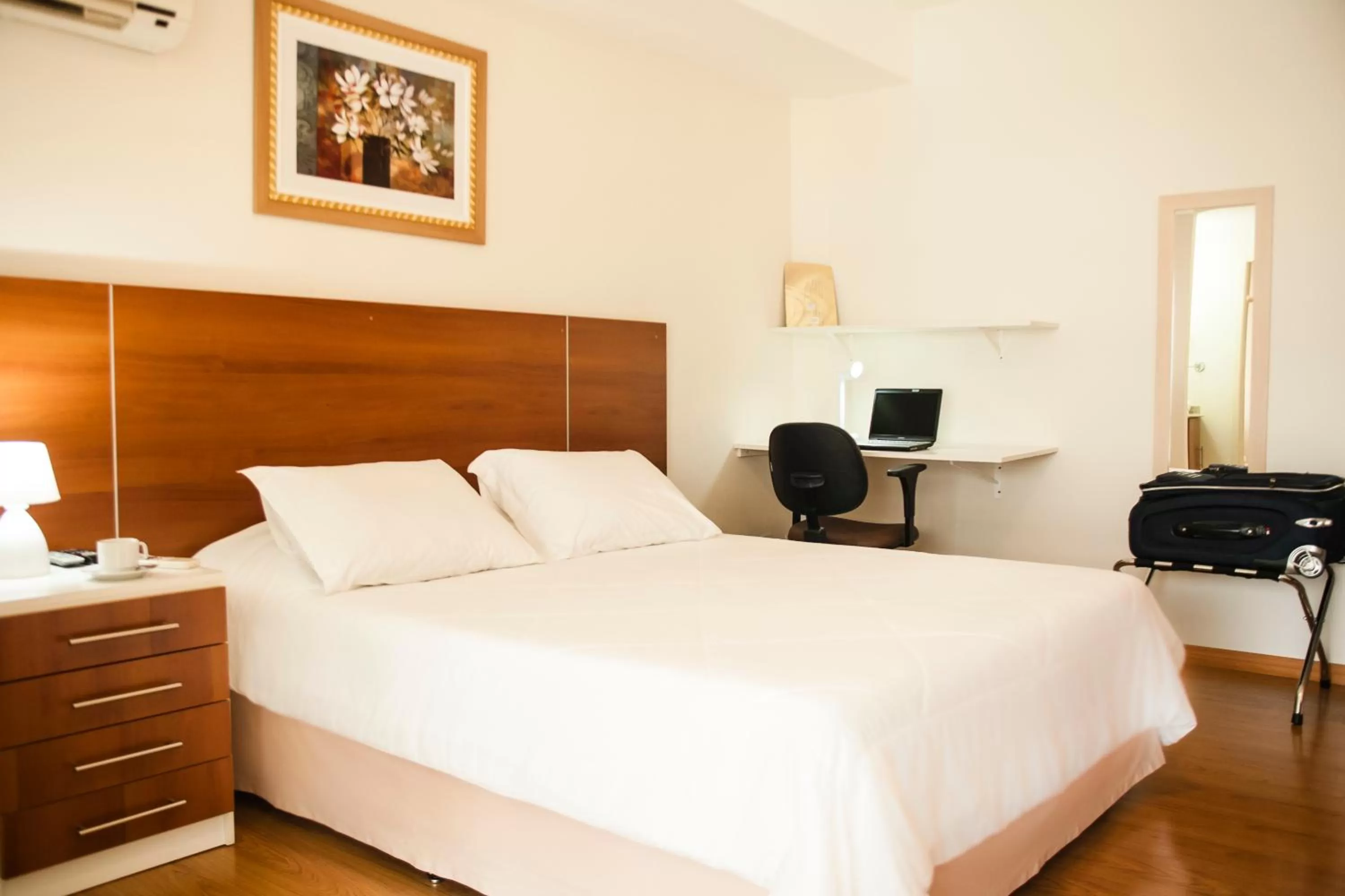 Bed in Hotel City Hall