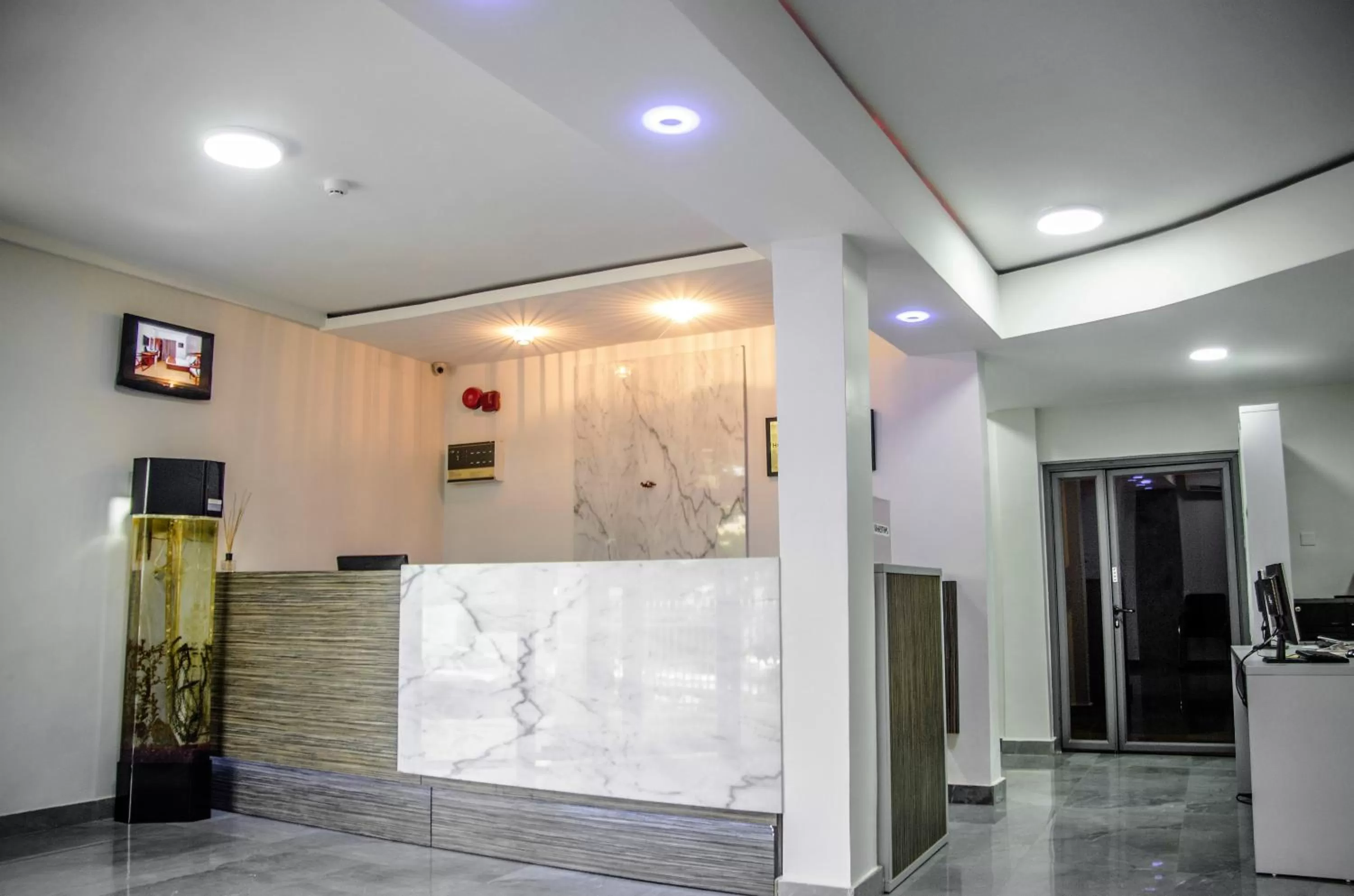 Lobby or reception in Hotel Rosebud