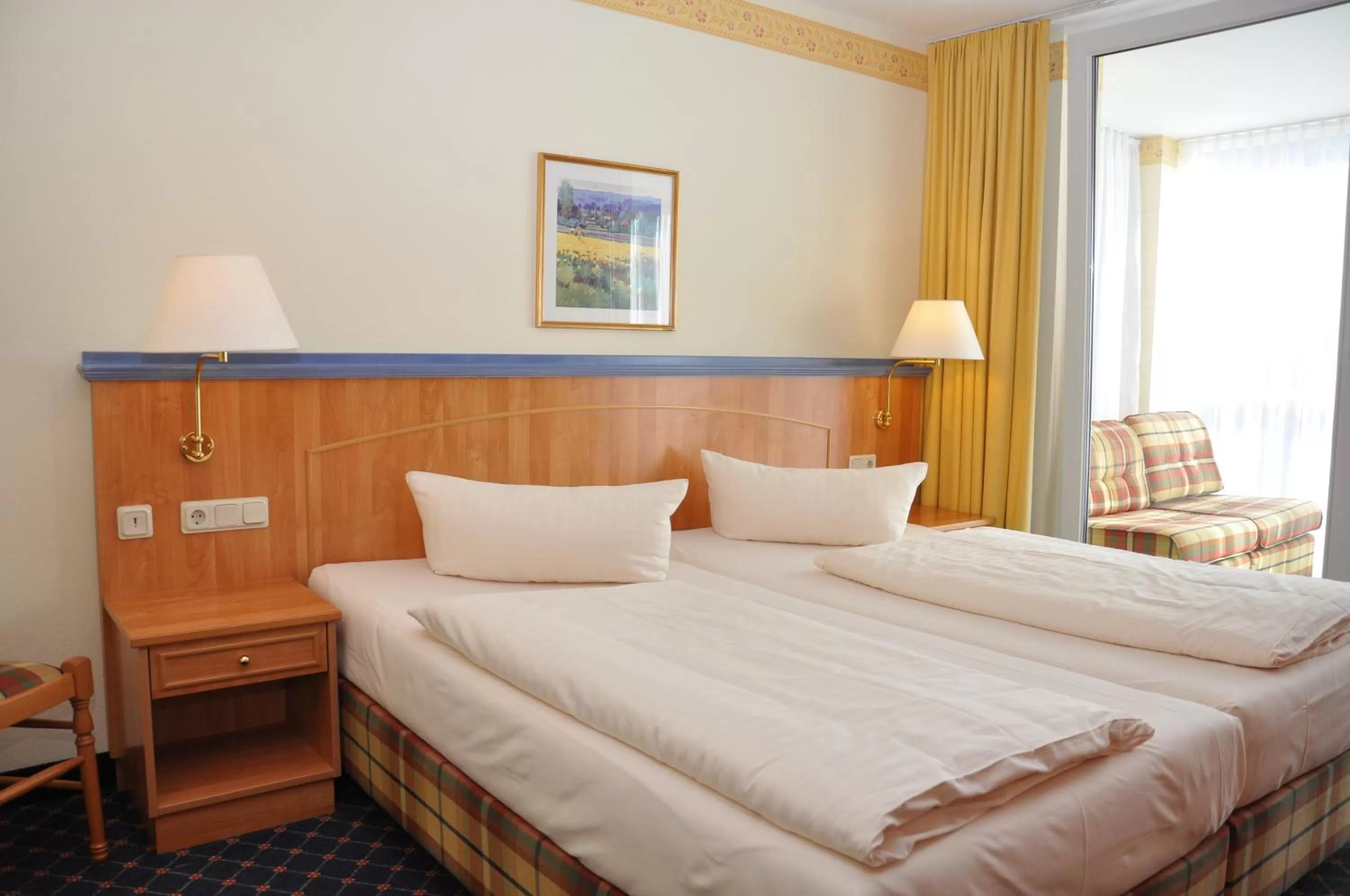 Bed in Chalet Sonnenhang Oberhof