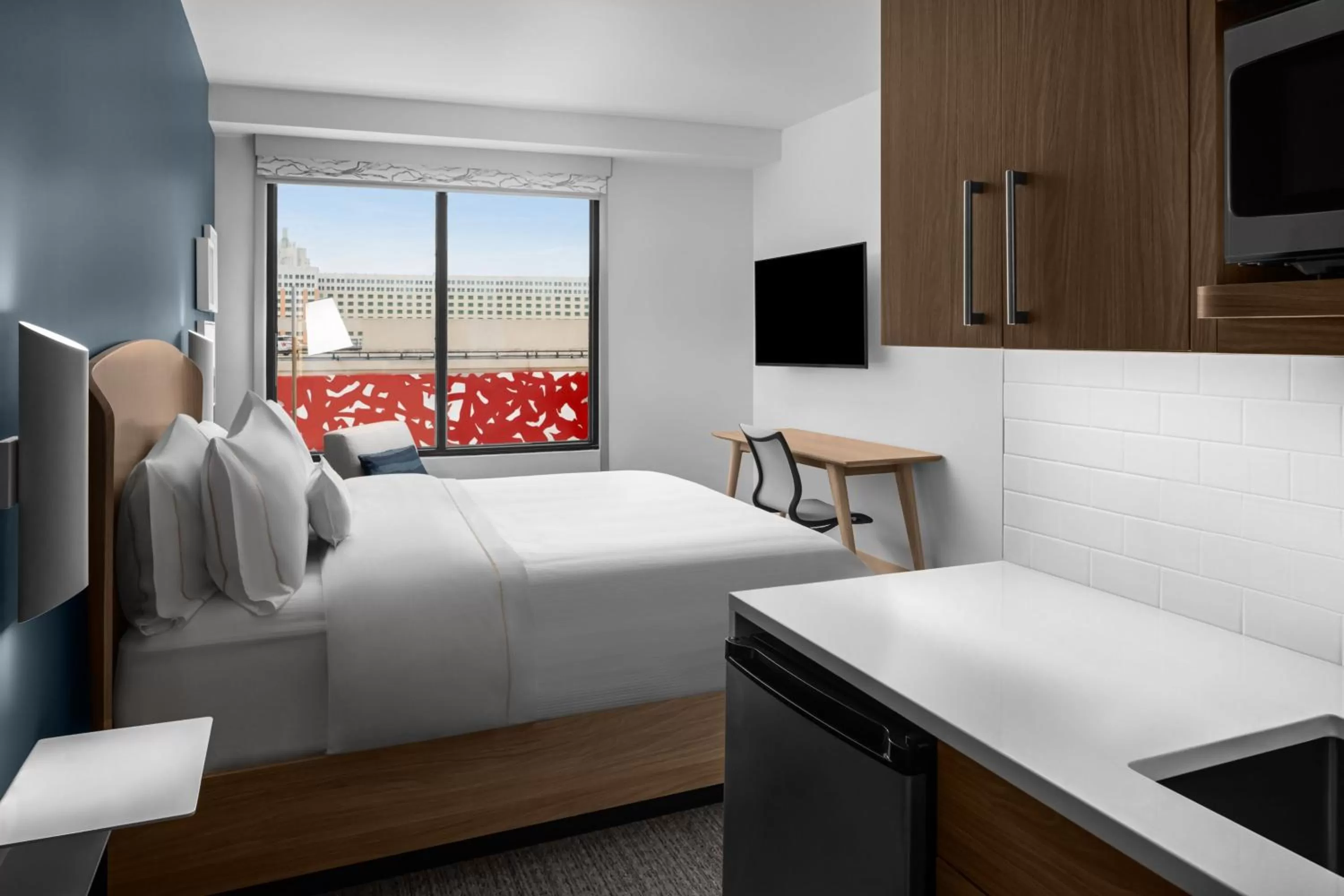 Bedroom, Bed in Element San Antonio Riverwalk