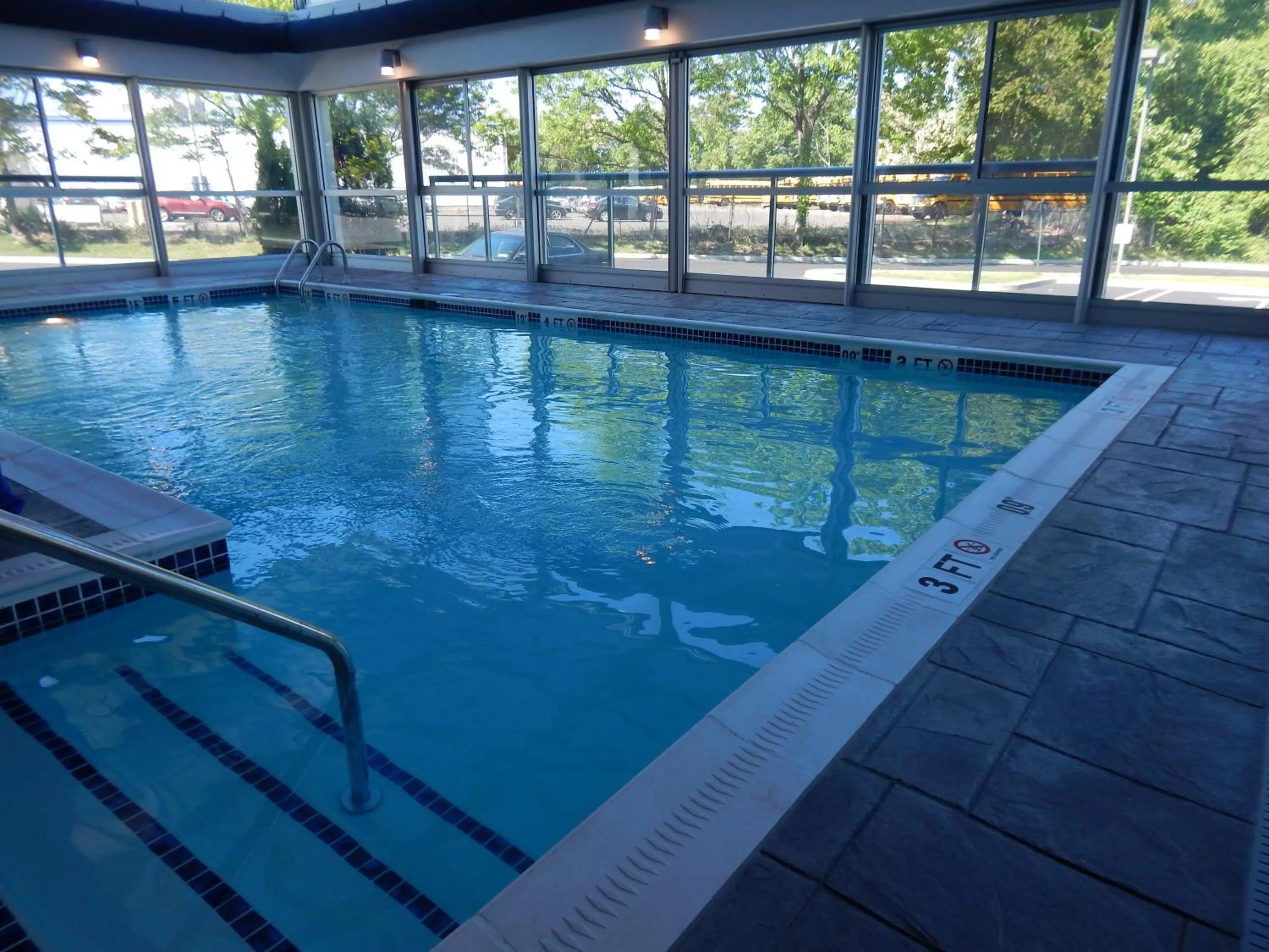 Swimming pool in Holiday Inn Express Milford by IHG