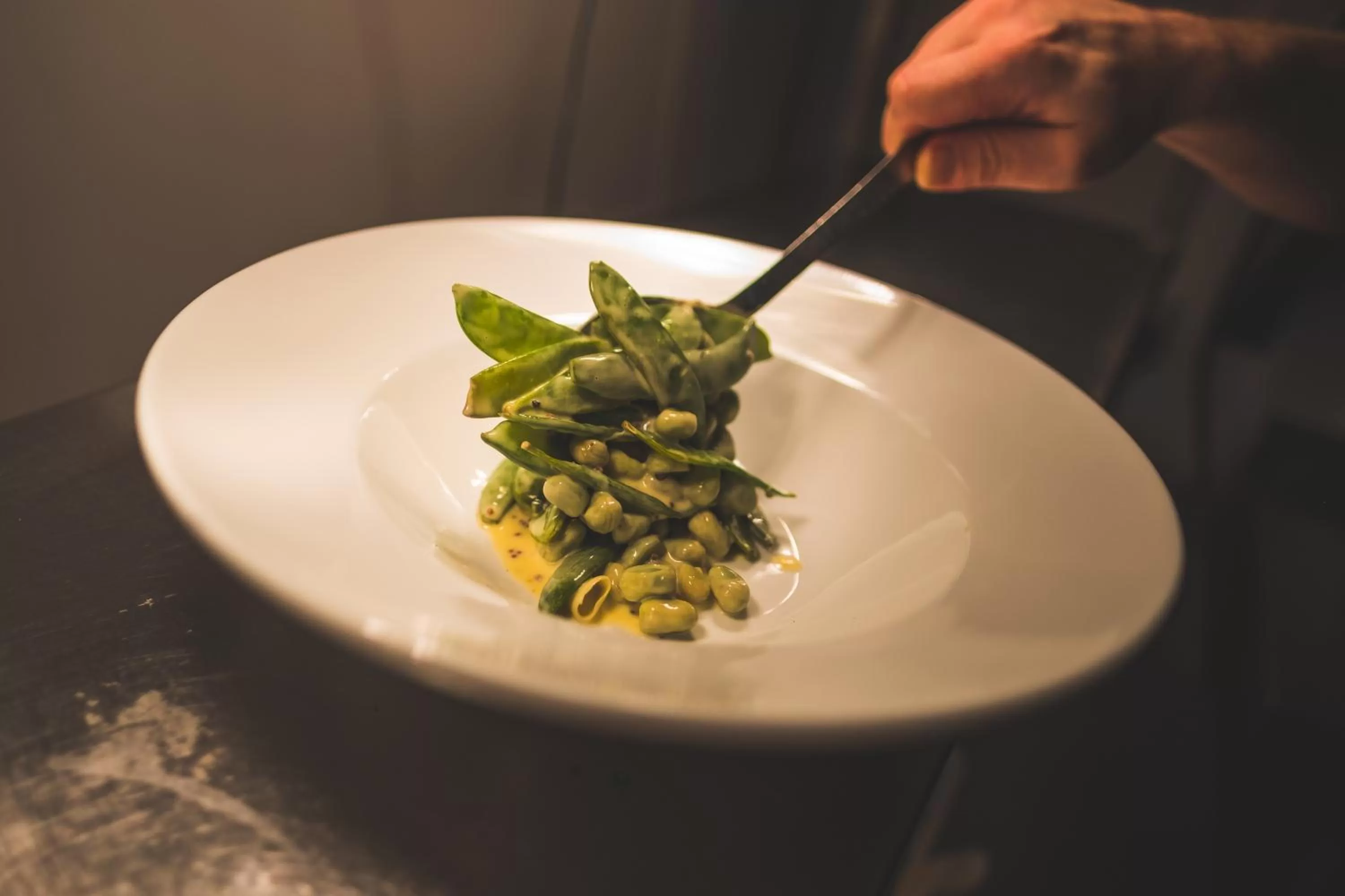 Food close-up in Kings Arms