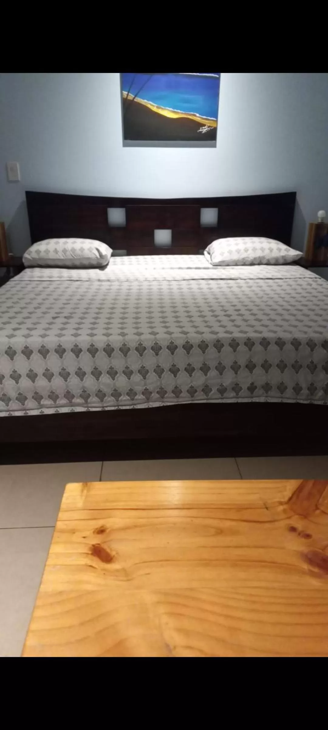 Bed in Hotel la Cueva Limon