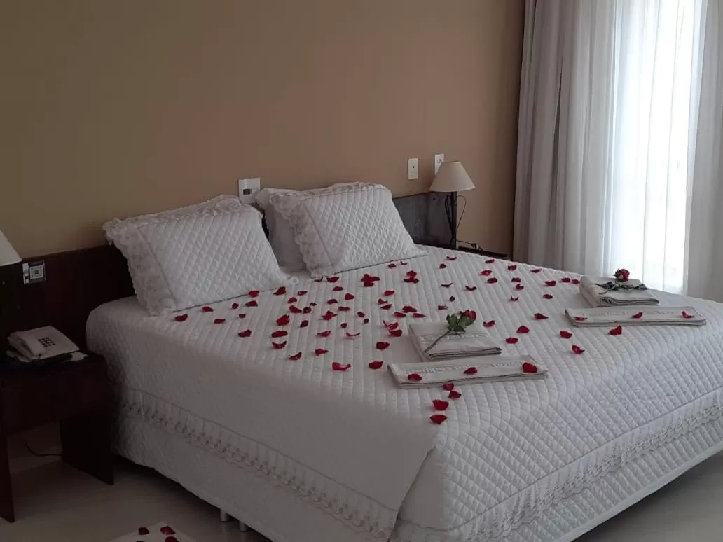 Bed in Pampas Palace Hotel