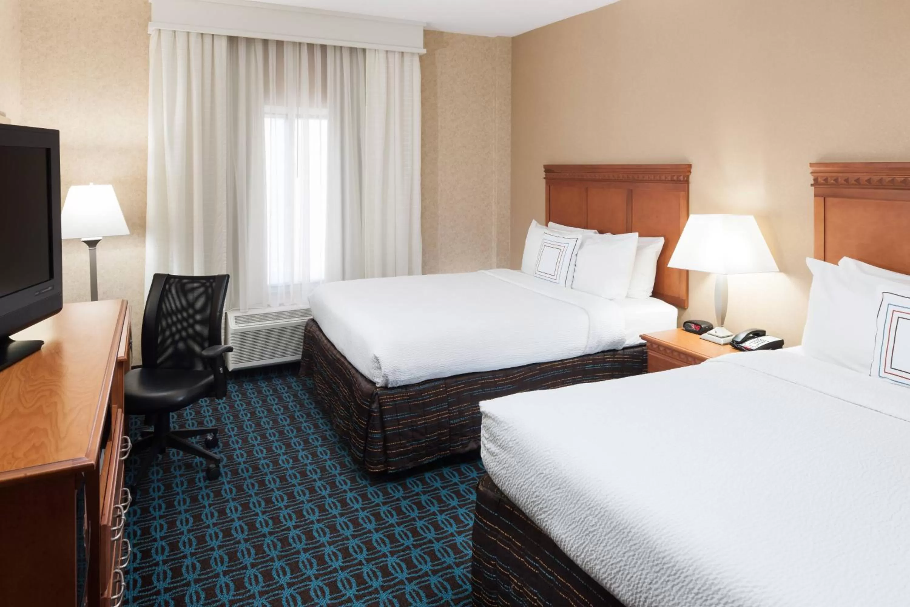 Queen Room with Two Queen Beds - Hearing Accessible in Fairfield Inn & Suites Jacksonville Butler Boulevard