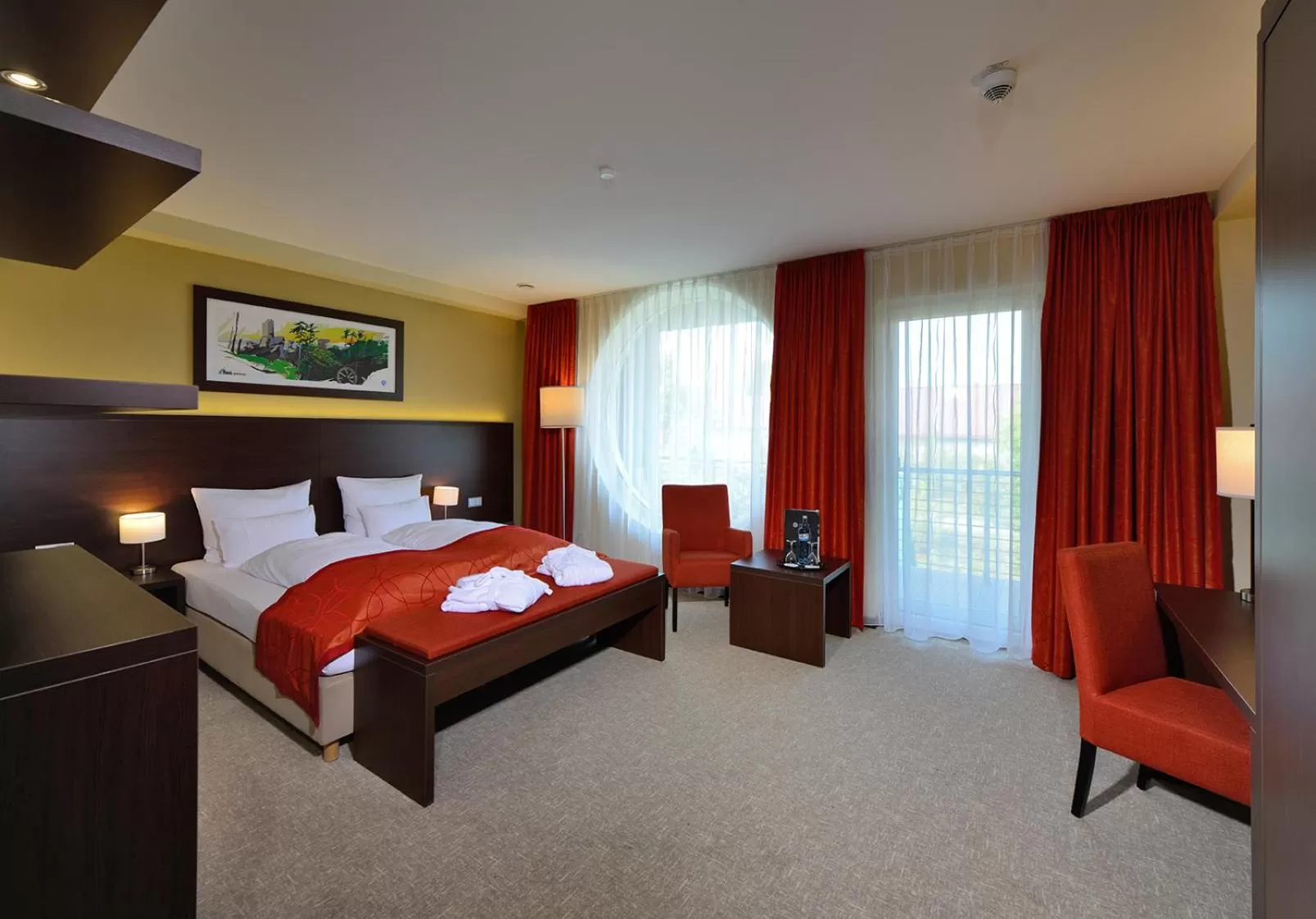 Photo of the whole room, Bed in Aribo Hotel