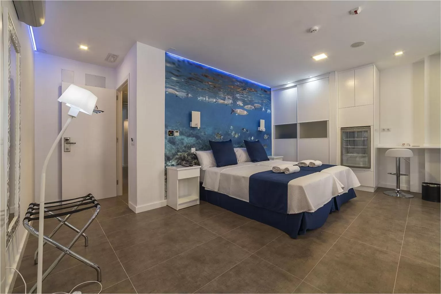 Bed in Hotel Ciudad del Mar