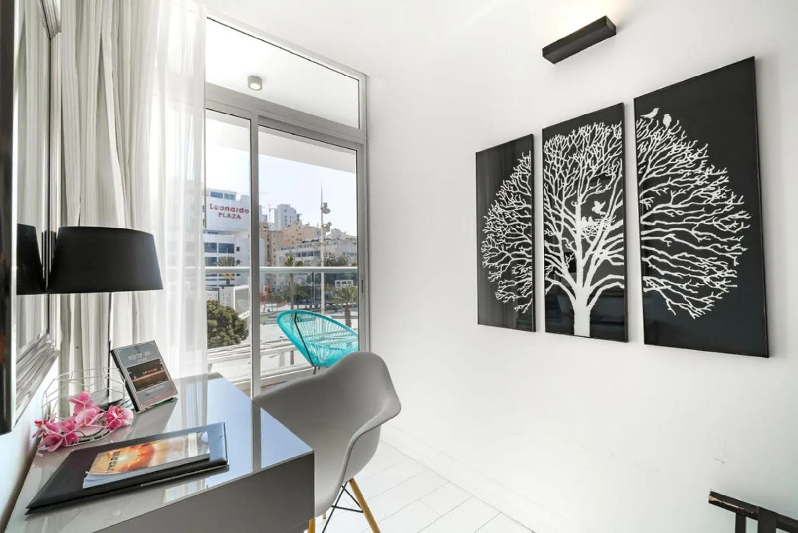 Seating area in Kikar Boutique Hotel