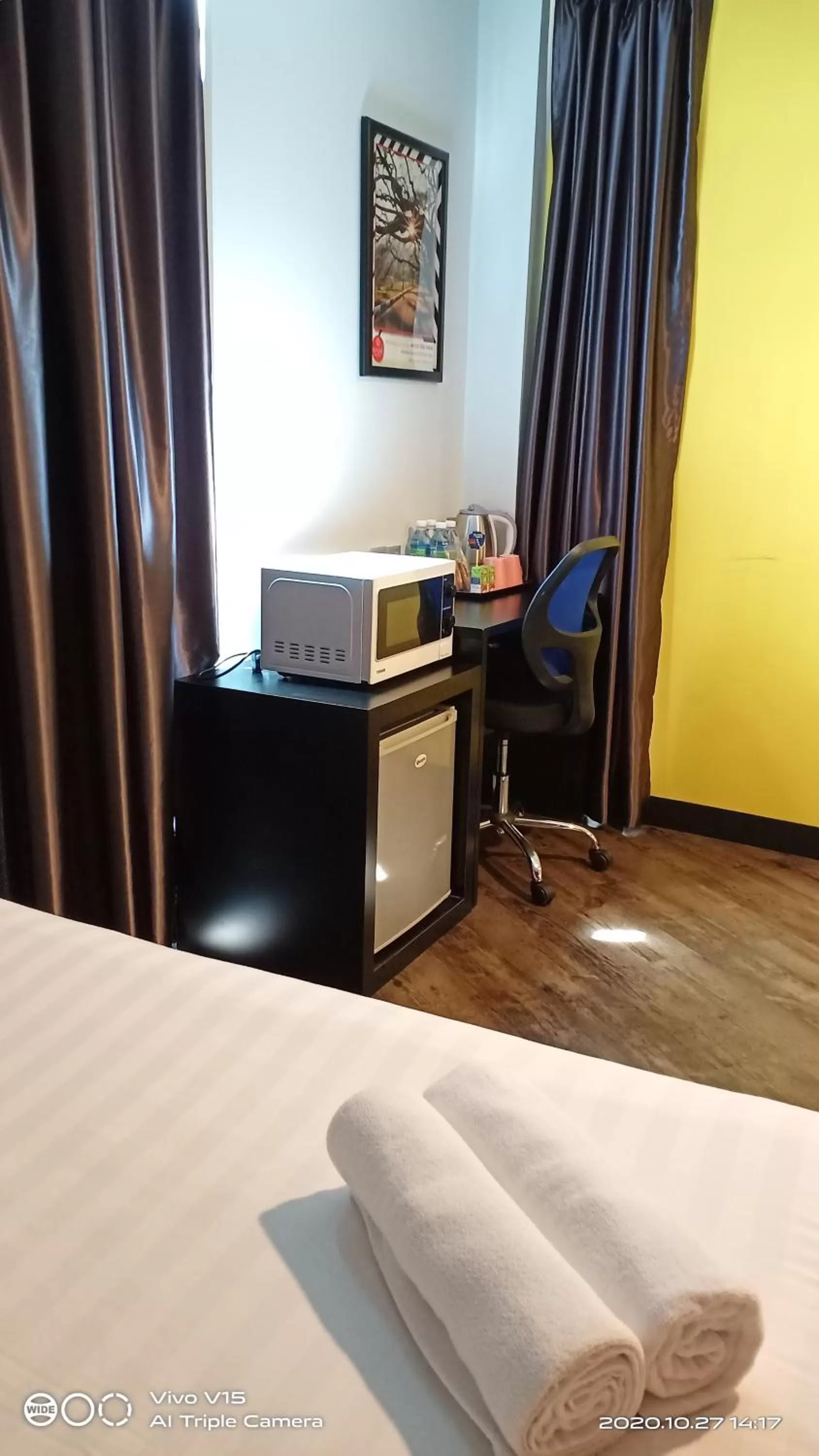 Drinks, Bed in Sense Hotel Taiping