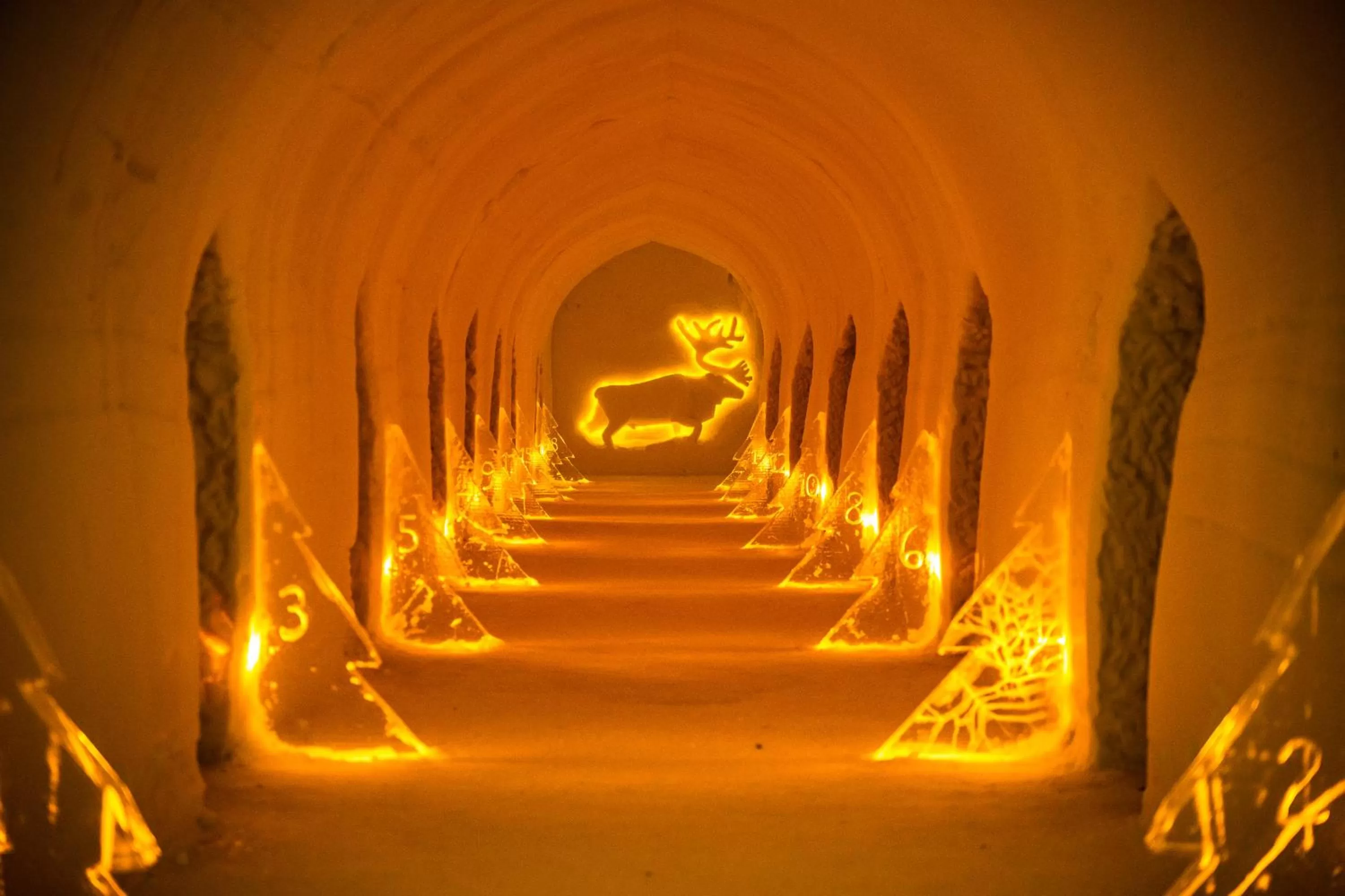 Lobby or reception in Sorrisniva Igloo Hotel