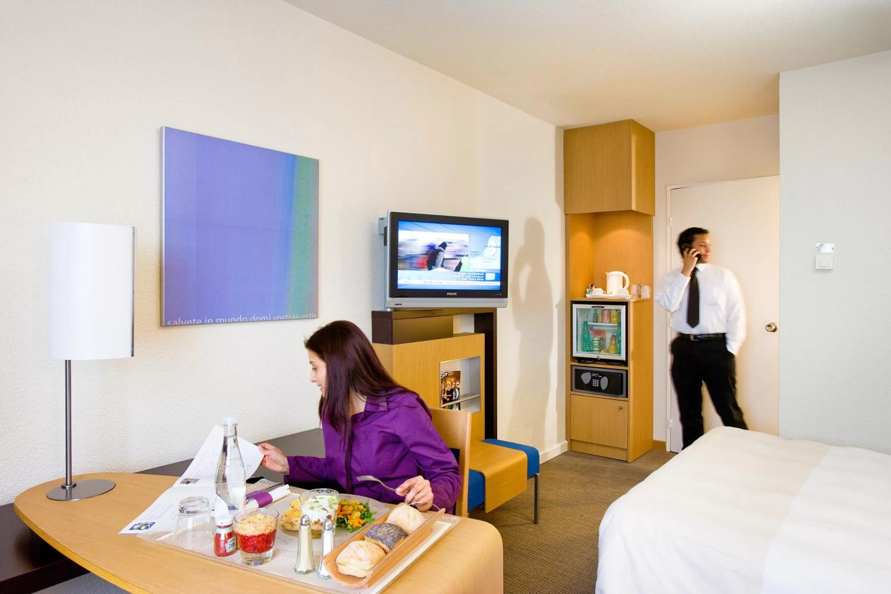 Bedroom, Bed in Novotel Marne-la-Vallée Noisy-le-Grand