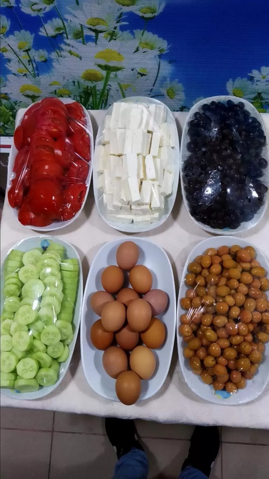 Breakfast in Orçin Apart Hotel