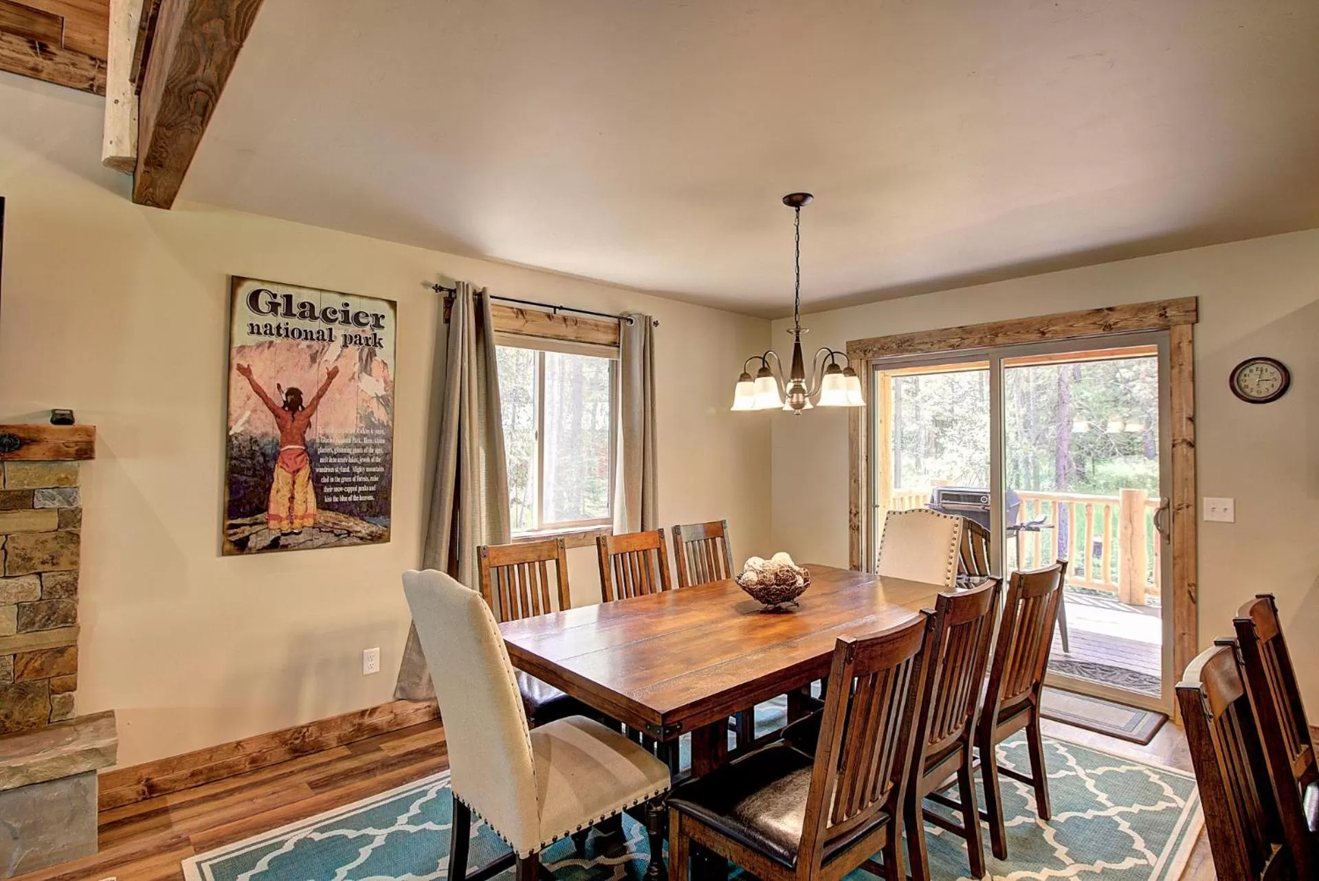 Dining area in North Forty Resort