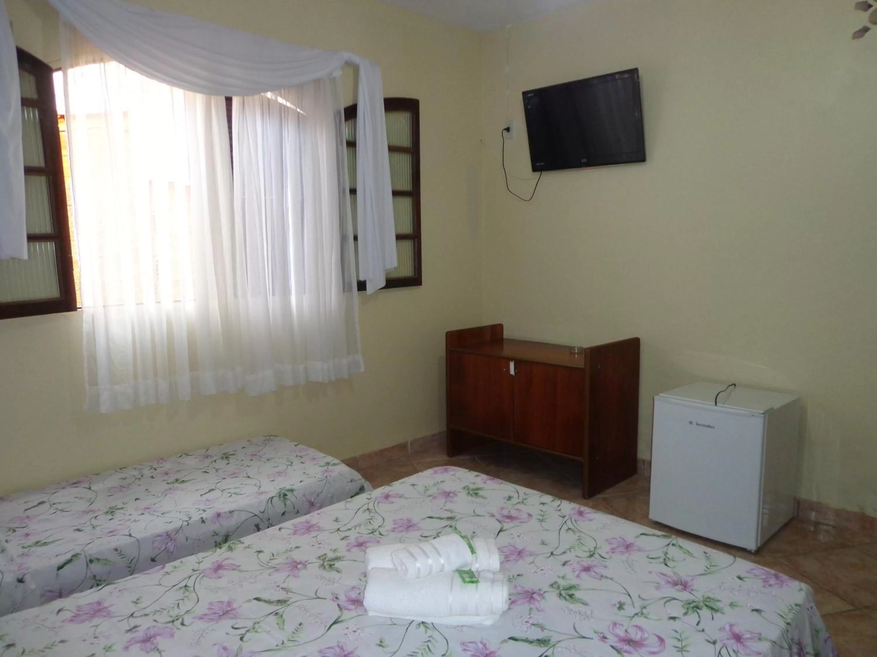 Decorative detail, TV/Entertainment Center in Pousada da Rose Paraty