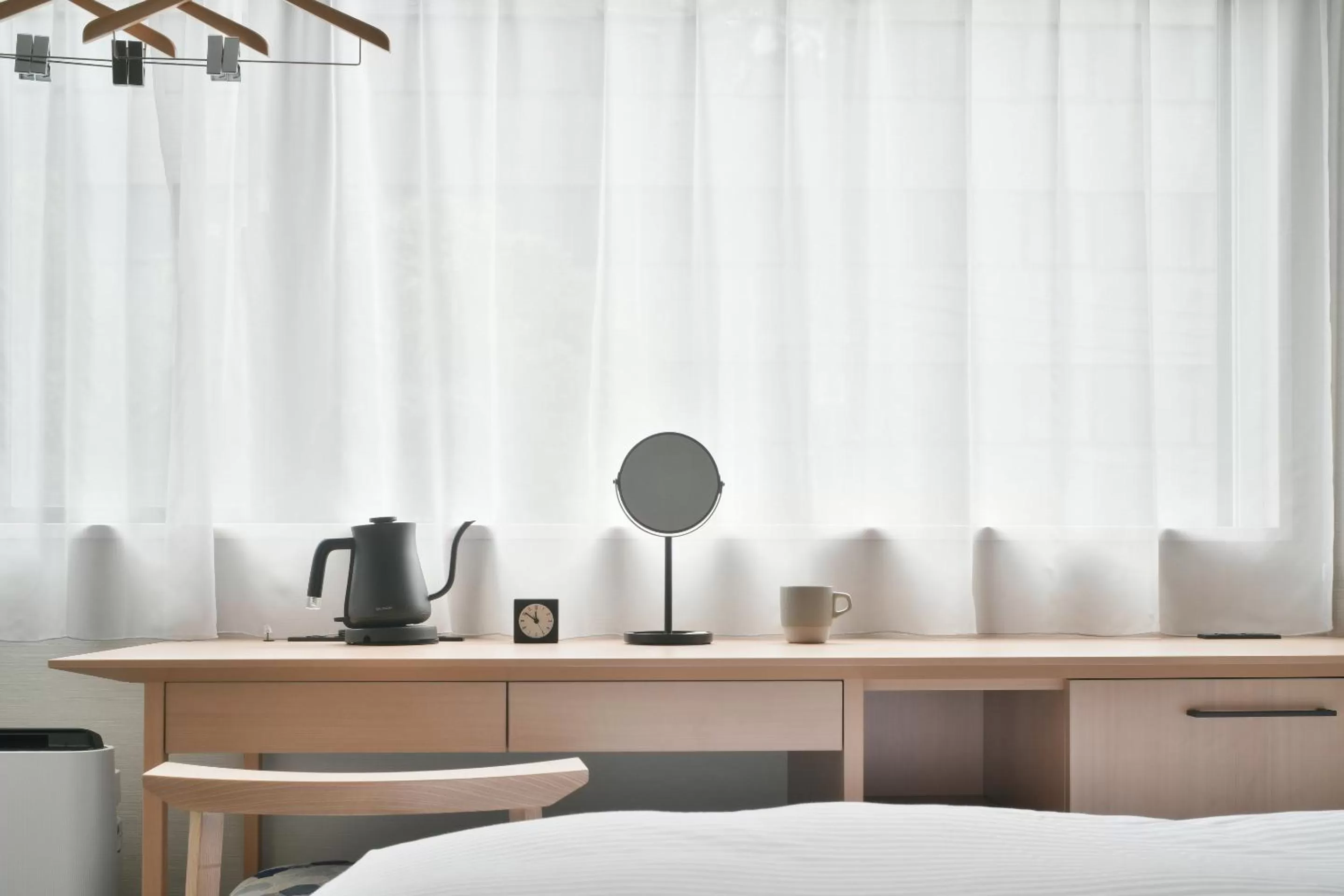 Bed in REF Kyoto Hachijoguchi by VESSEL HOTELS