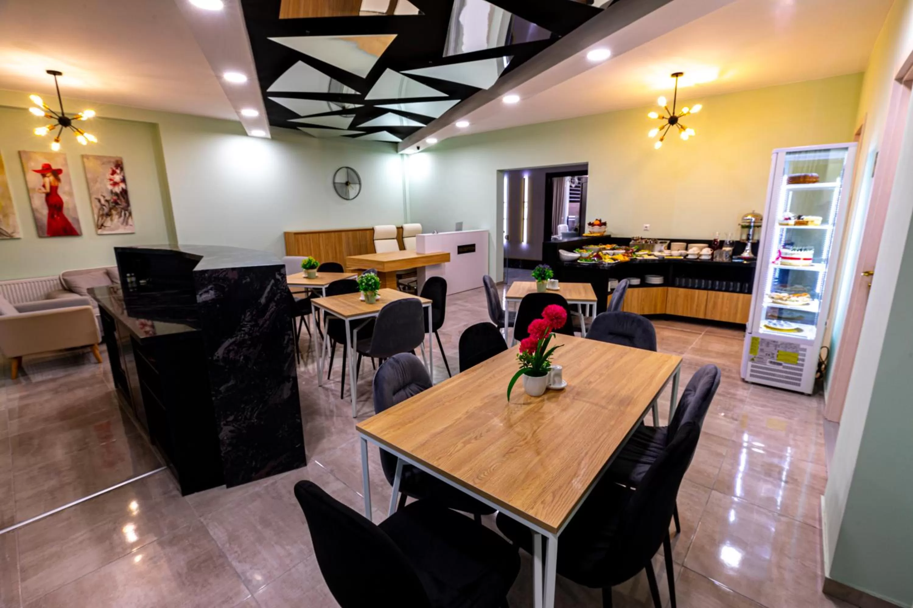 Dining area in MD Apart Tbilisi