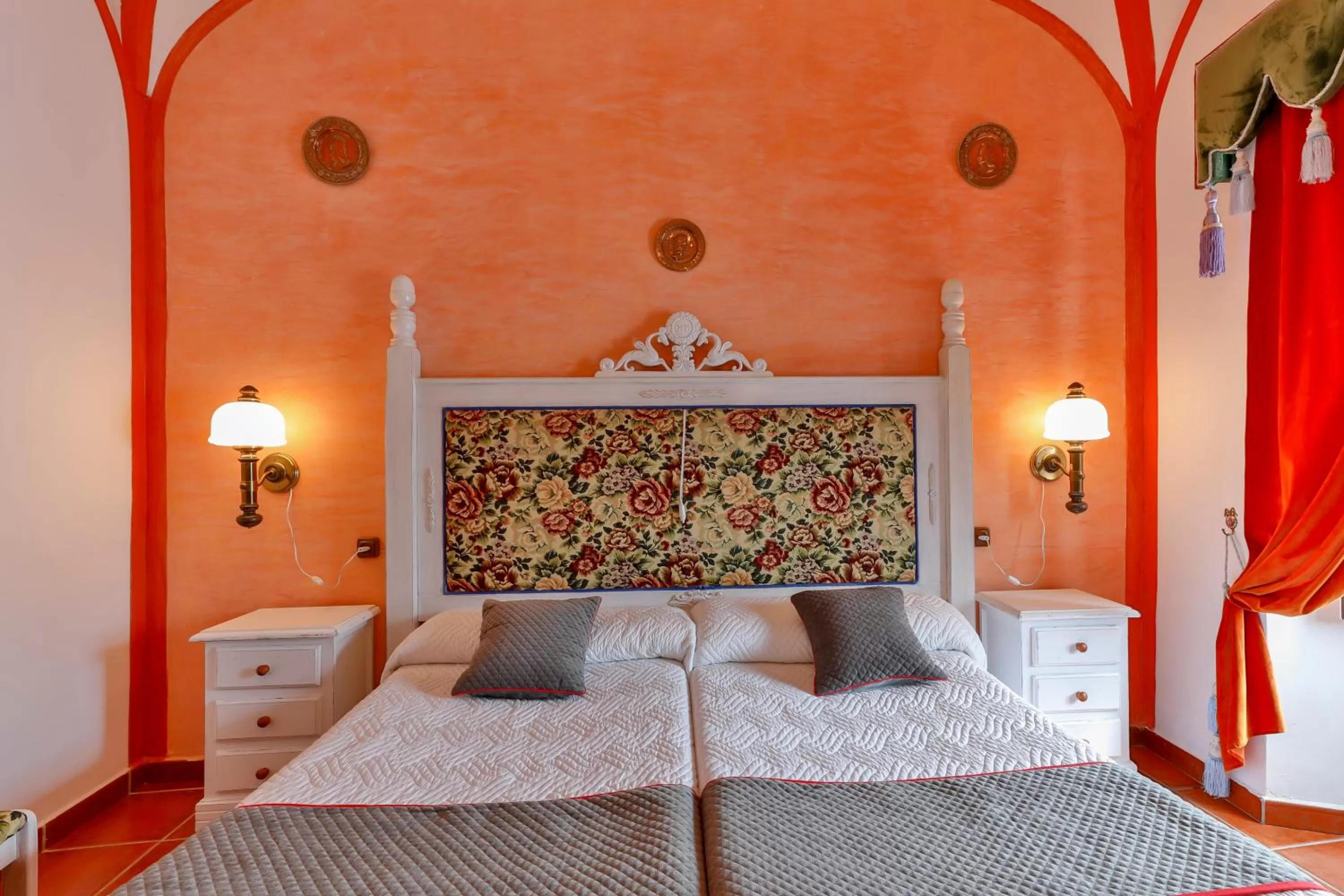 Bedroom, Bed in Hotel Las Palmeras by Vivere Stays