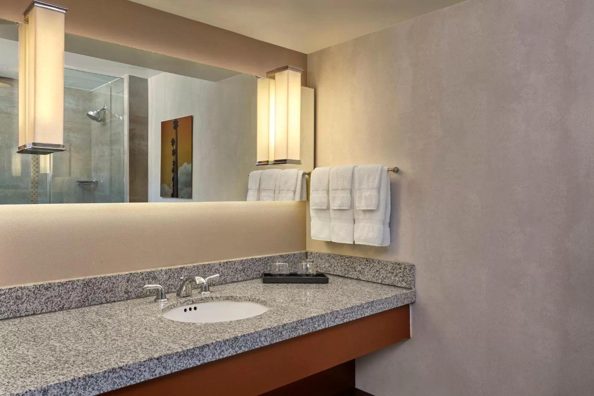 Bathroom in Loews Hollywood Hotel