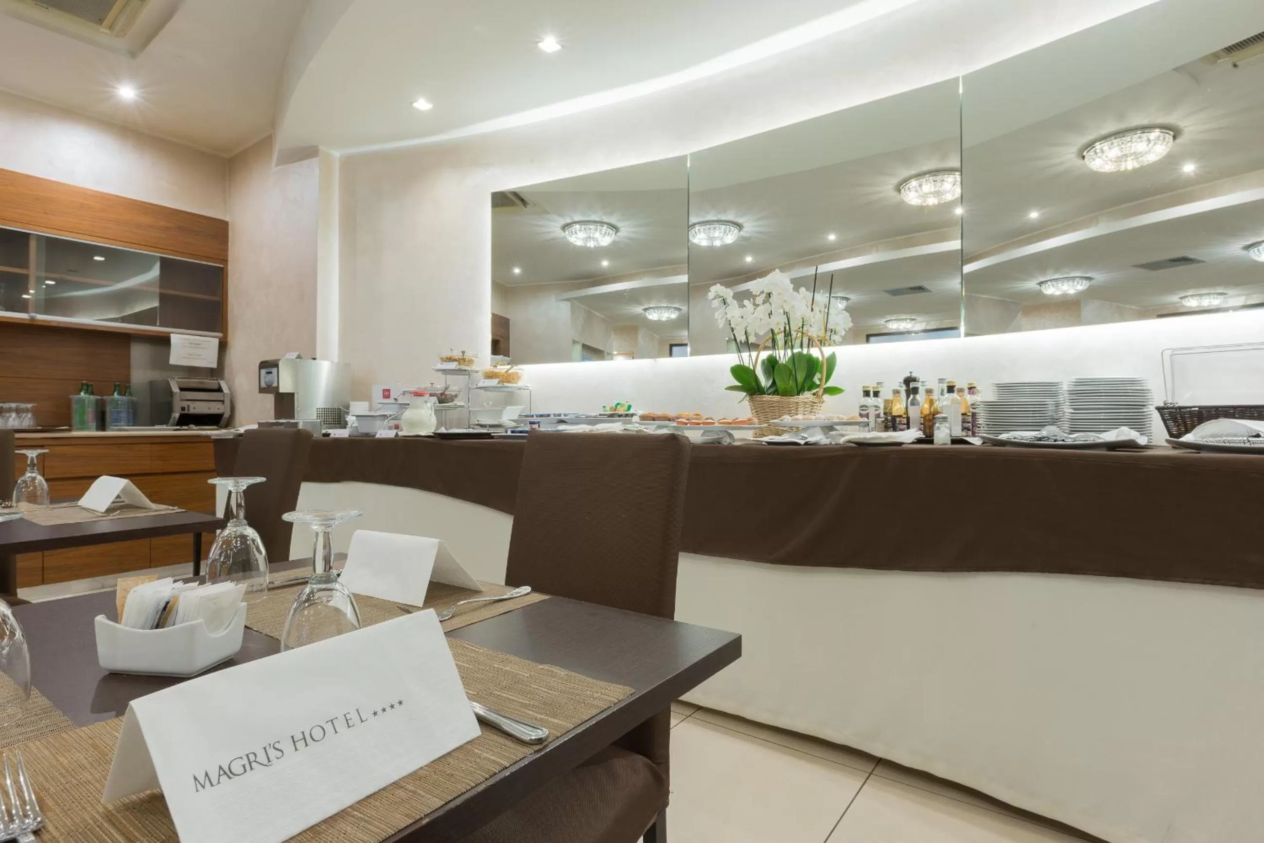 Drinks in Magri's Hotel