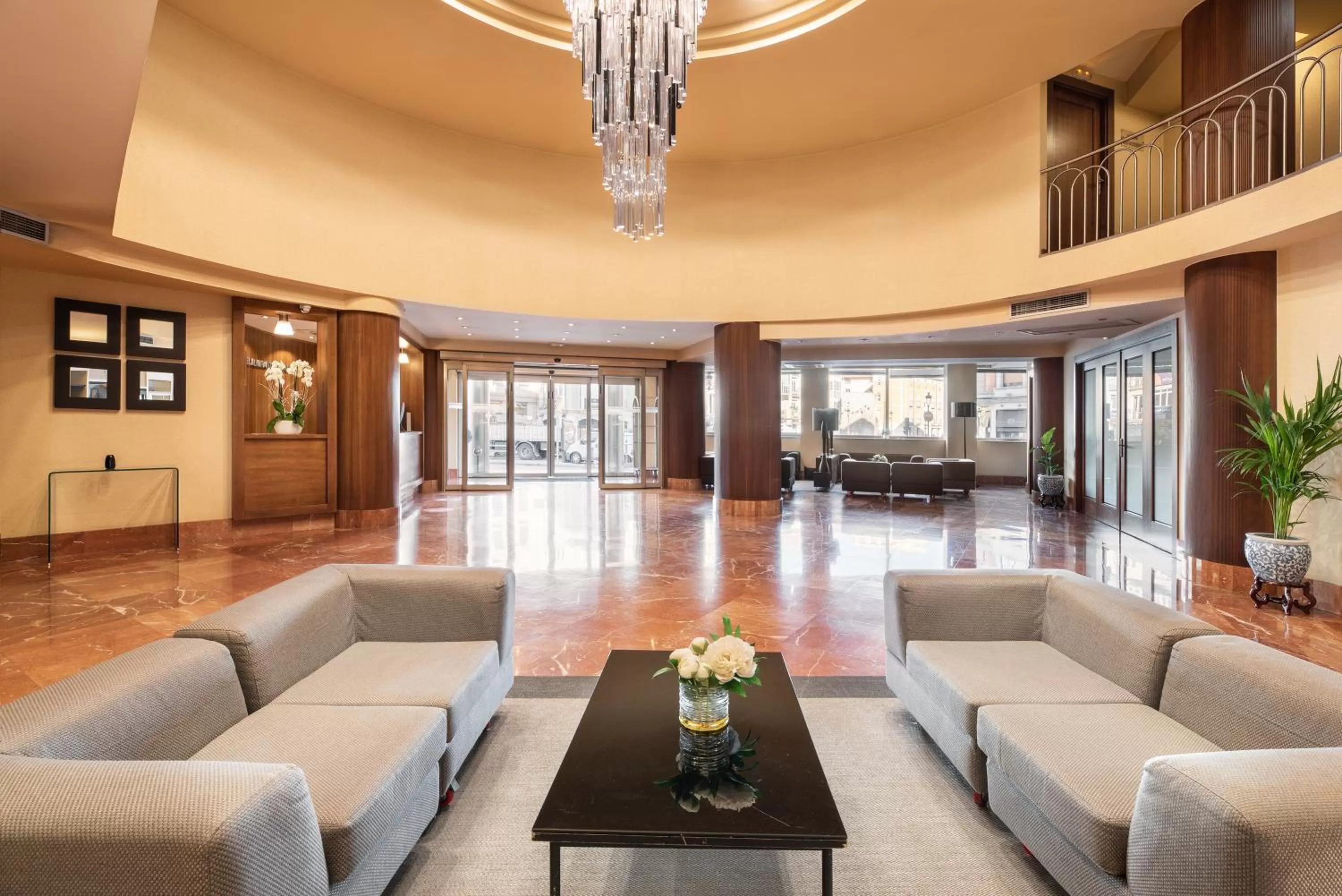 Lobby or reception in Crisol Almirante Bonifaz