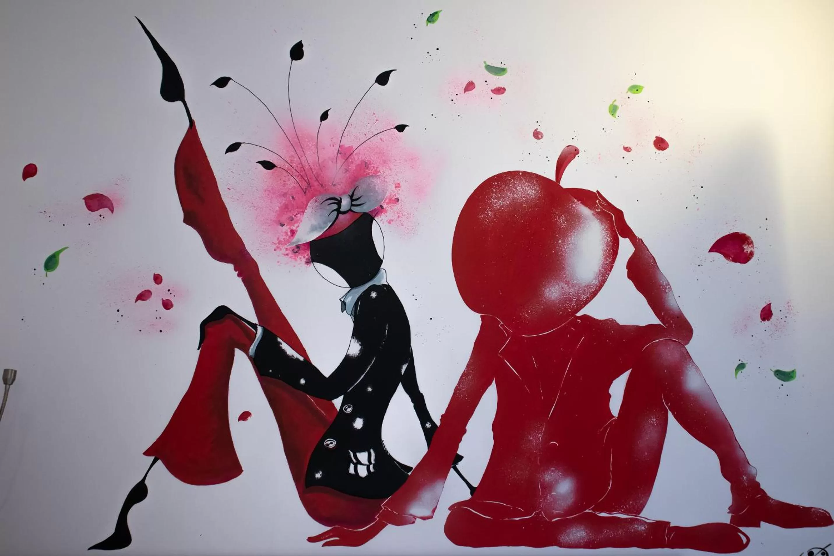 Decorative detail in Hôtel le Pastel