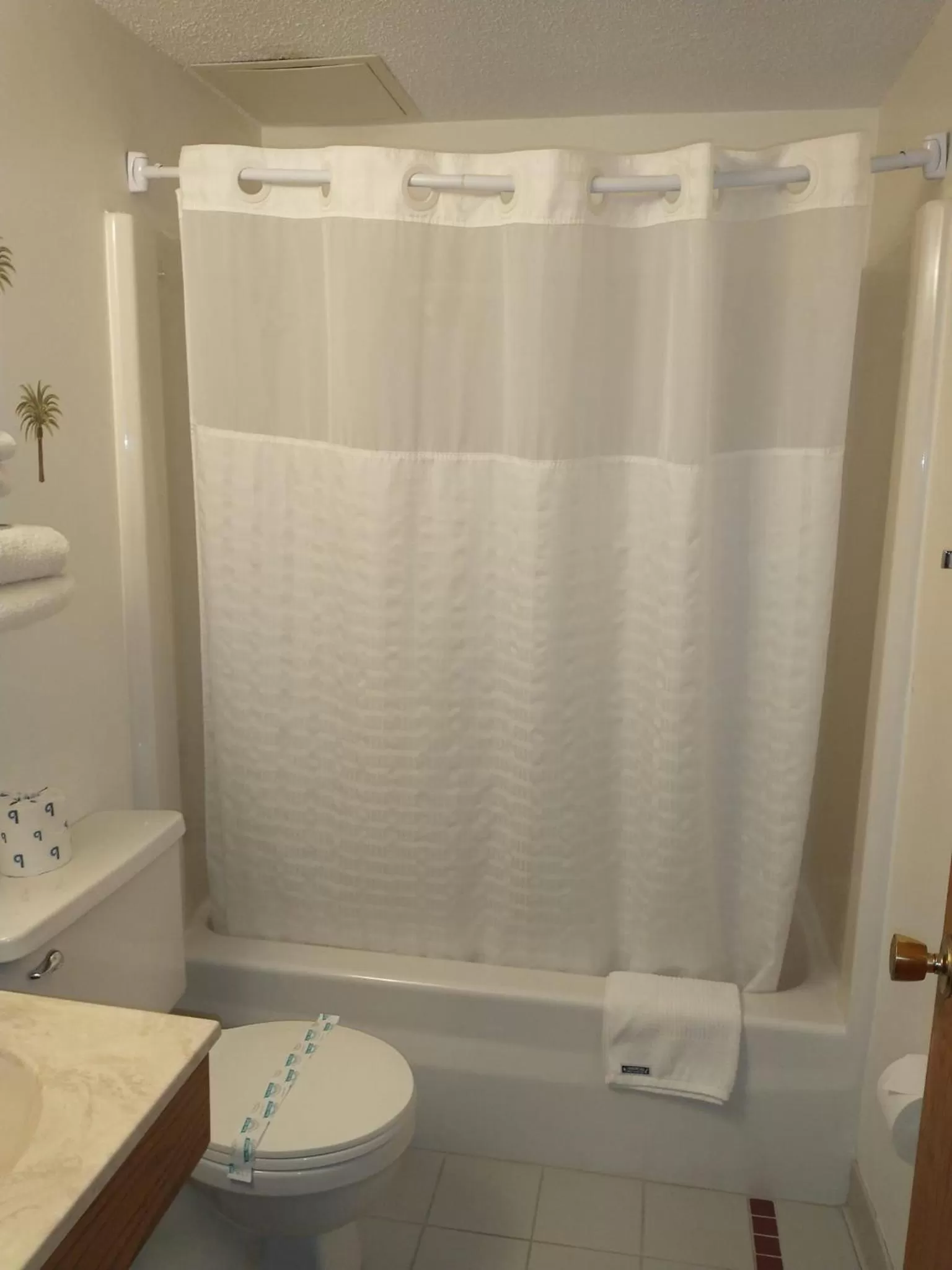 Bathroom in Sauk River Inn & Suites, a Travelodge by Wyndham