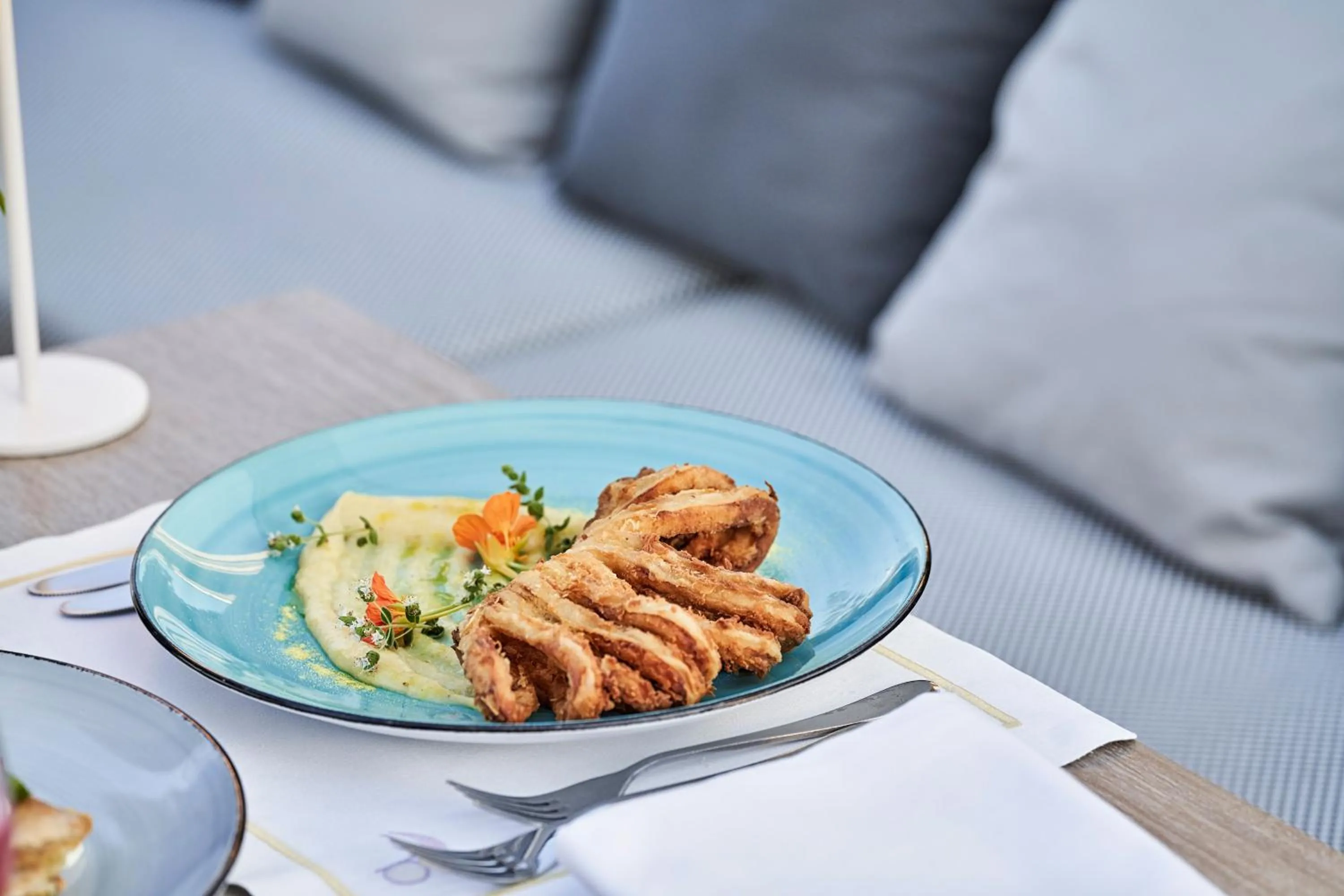 Food in Atlantica Amalthia Beach Hotel - Adults Only