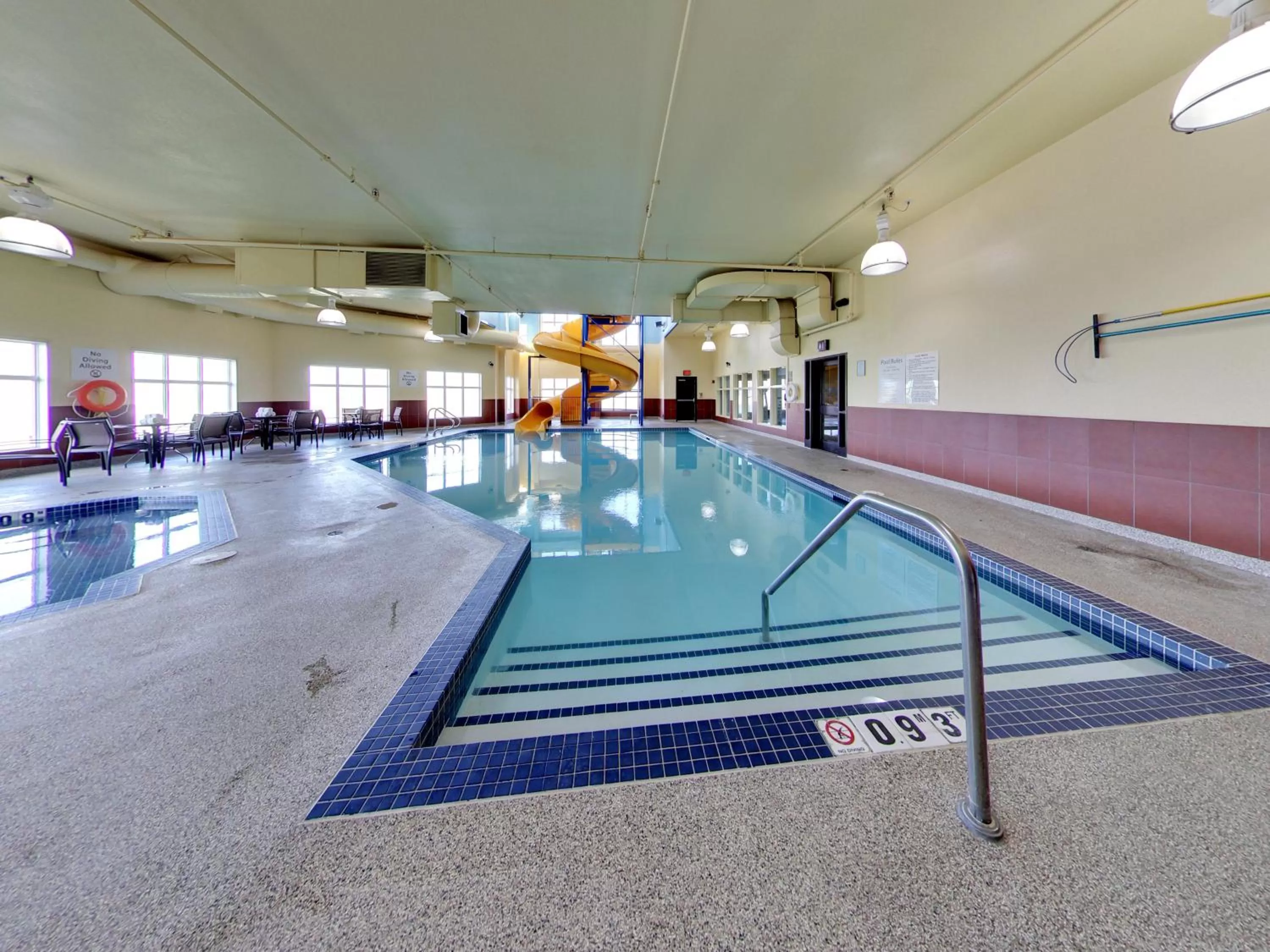Swimming pool in Holiday Inn Express Hotel & Suites - Edmonton International Airport by IHG