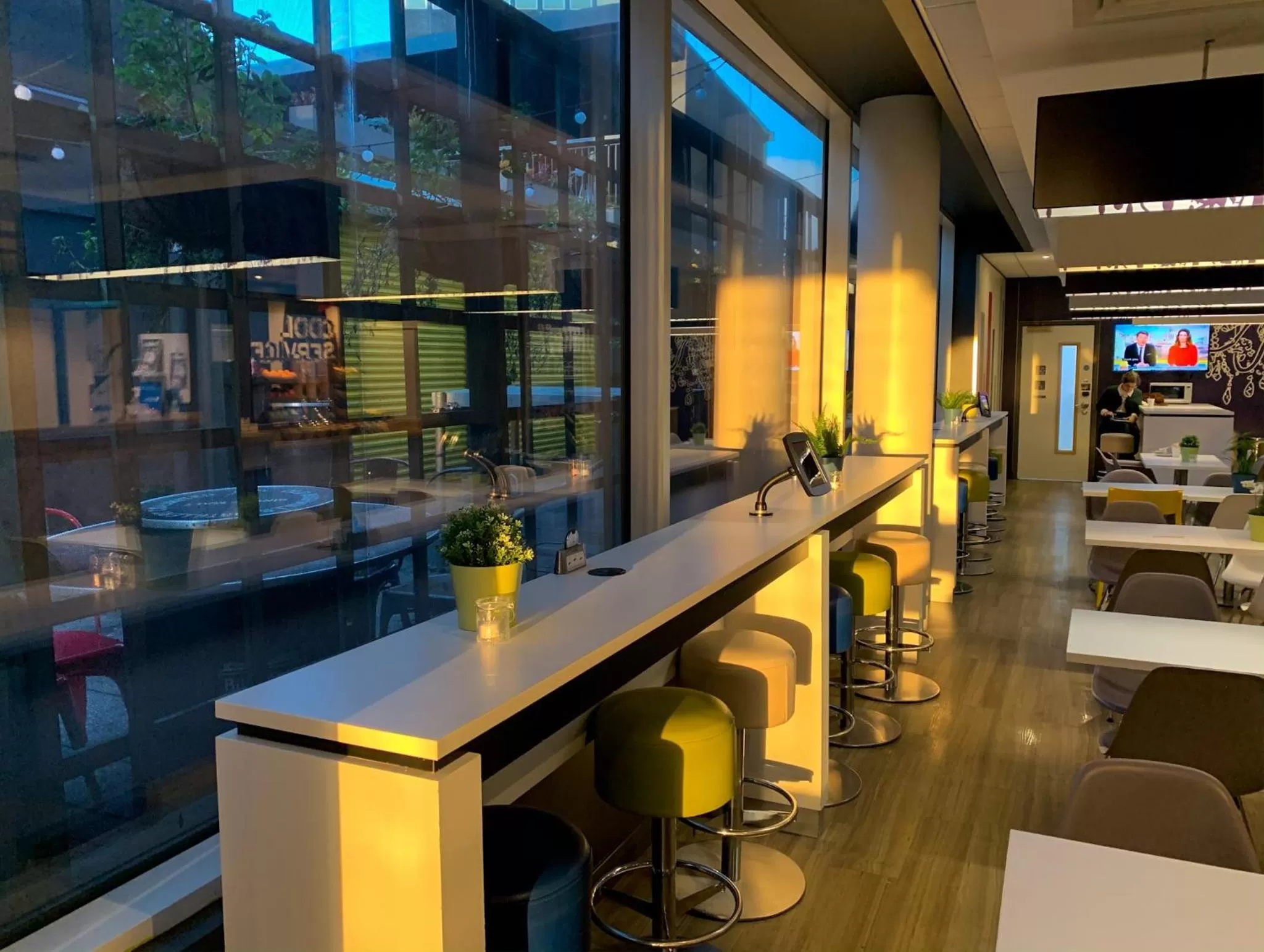 Lobby or reception in ibis budget Belfast City Centre