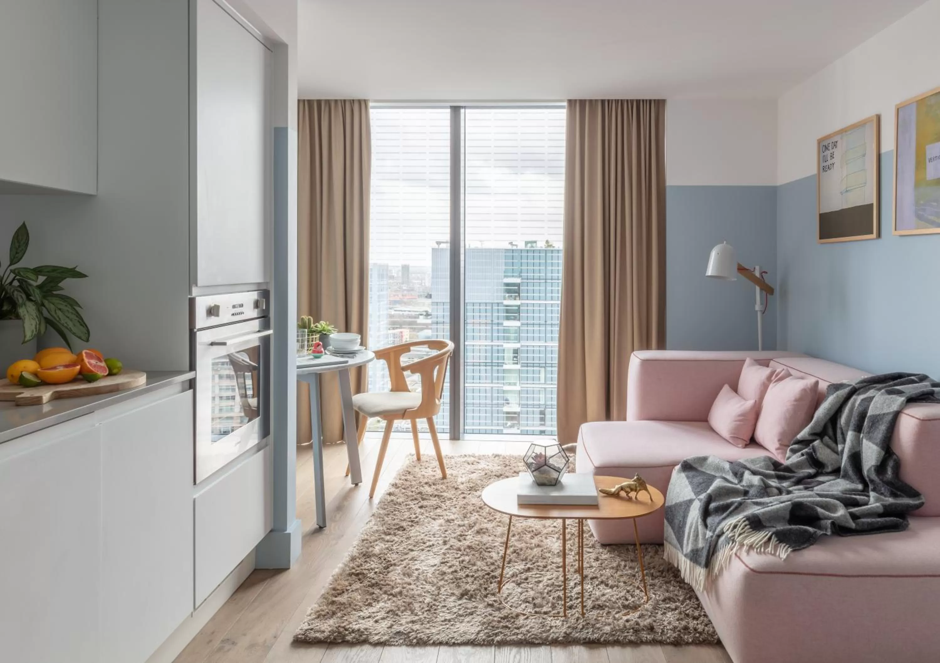 Living room in Leman Locke