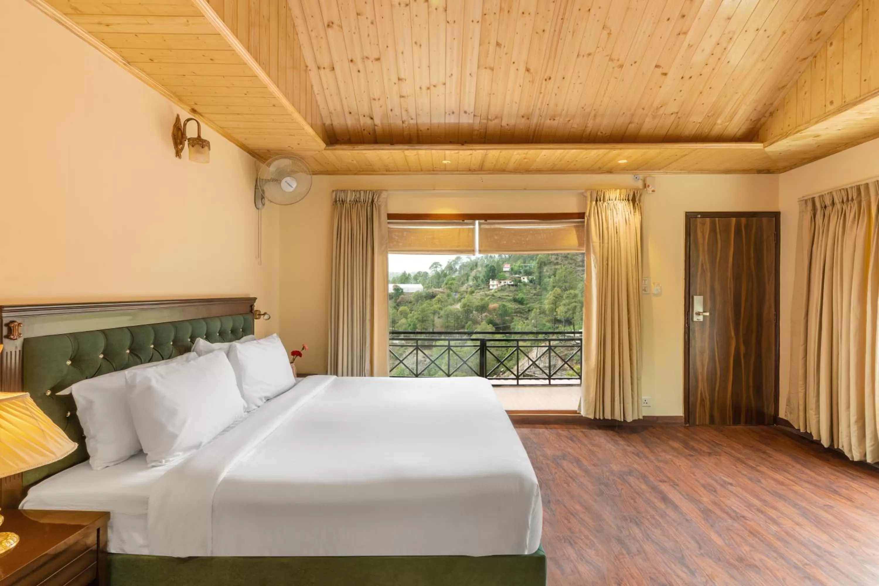 View (from property/room), Bed in Maple Resort Chail