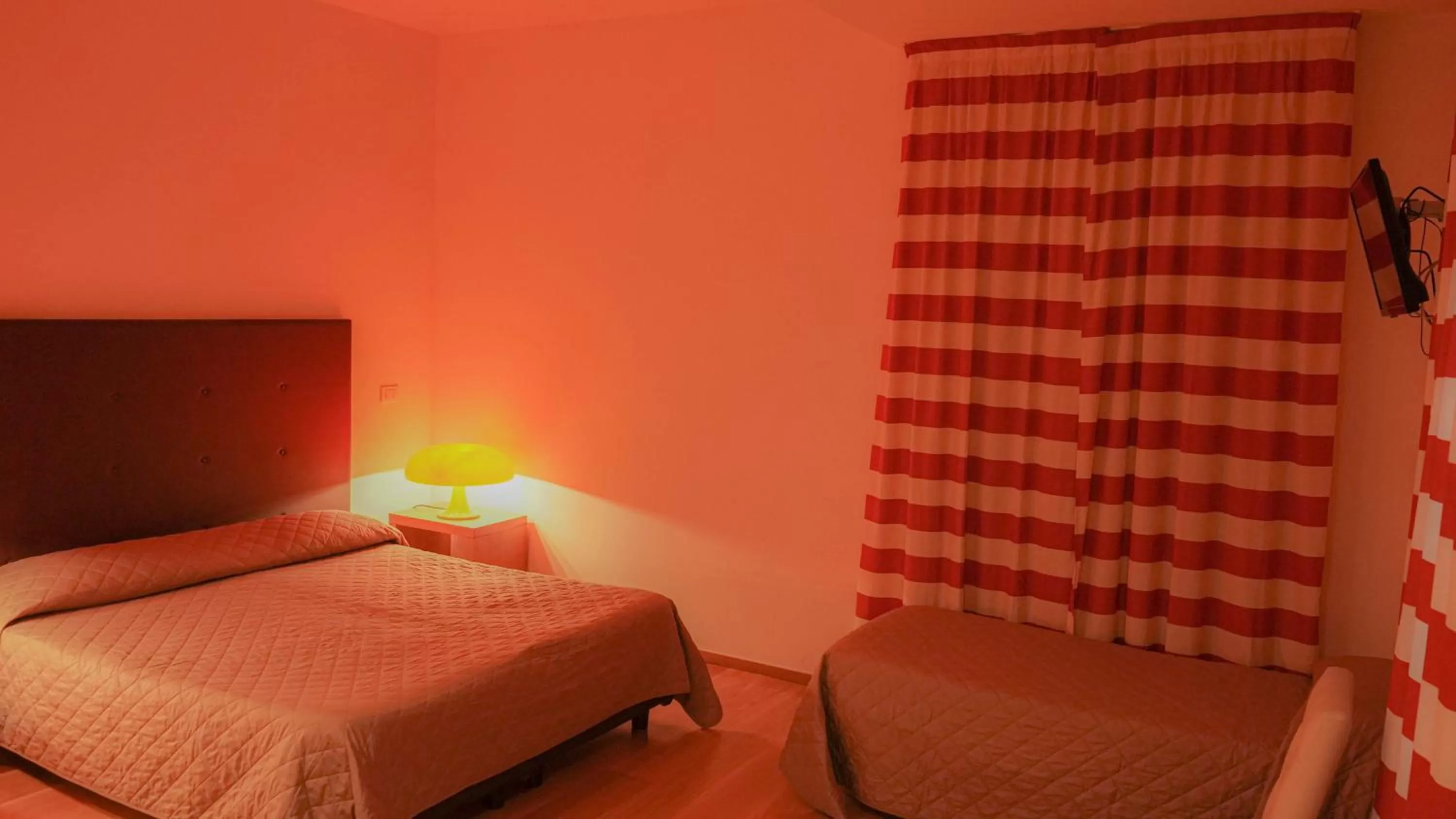 Bed in Le Querce Hotel