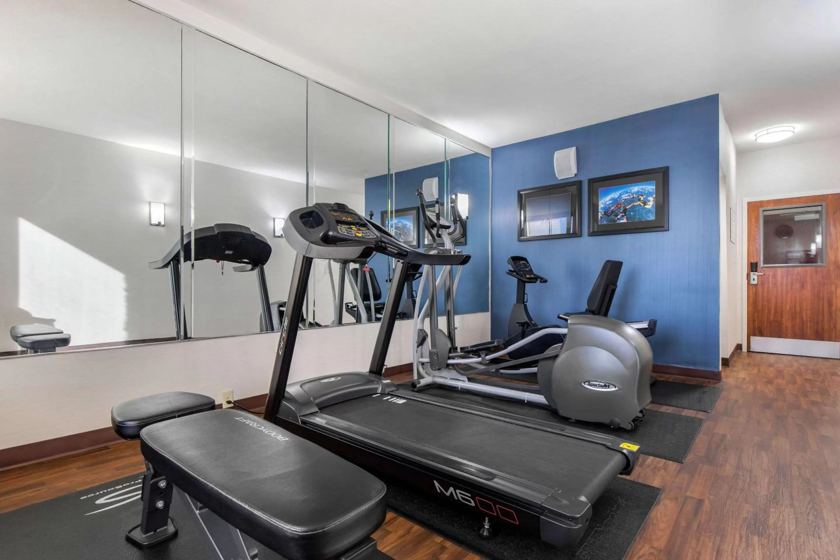 Fitness centre/facilities in Comfort Inn Shelby